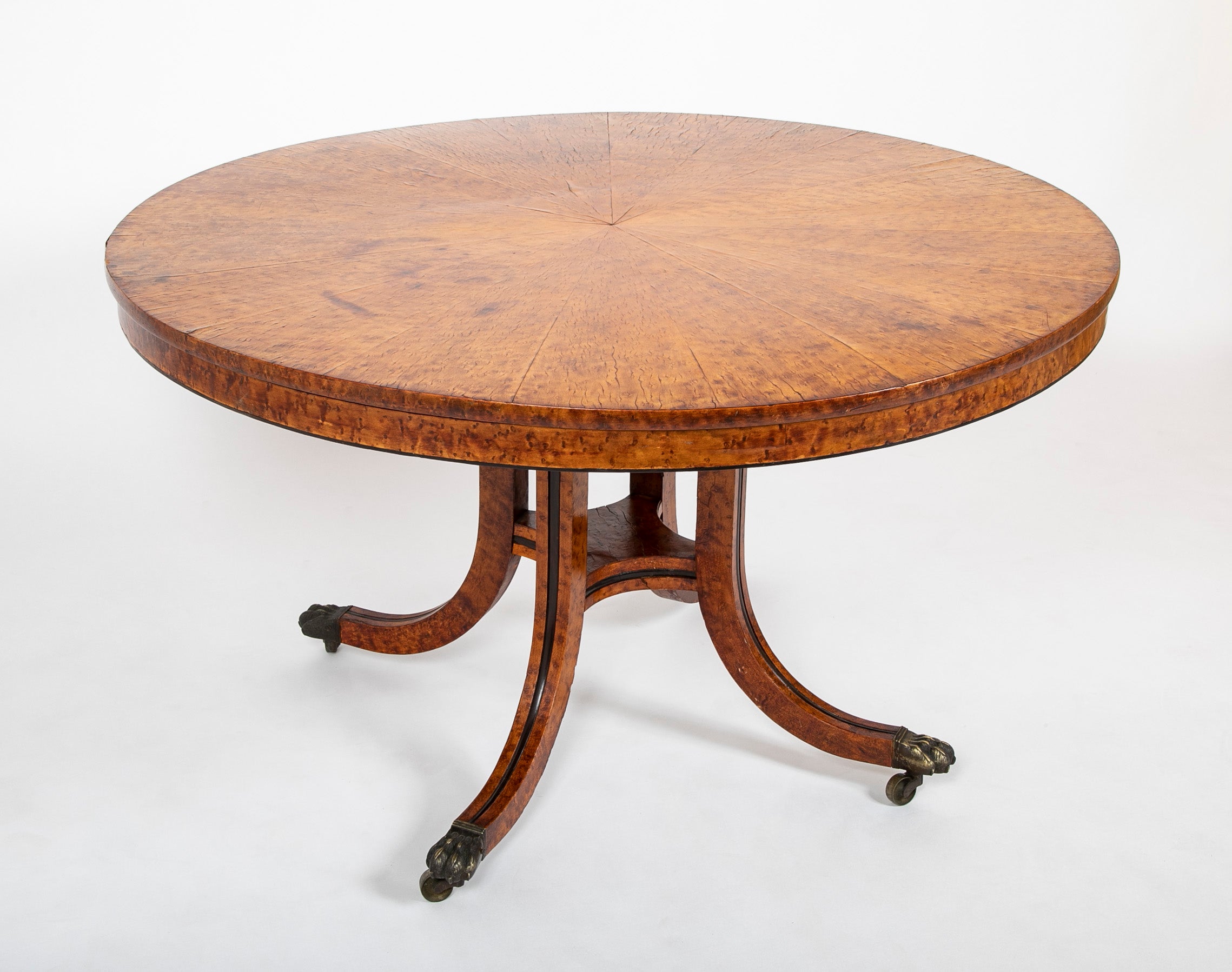 Late Regency Center Table In The Manner of Gillows