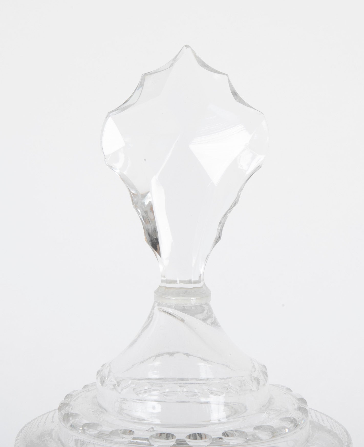 Three Very Large Apothecary Jars Possibly Baccarat