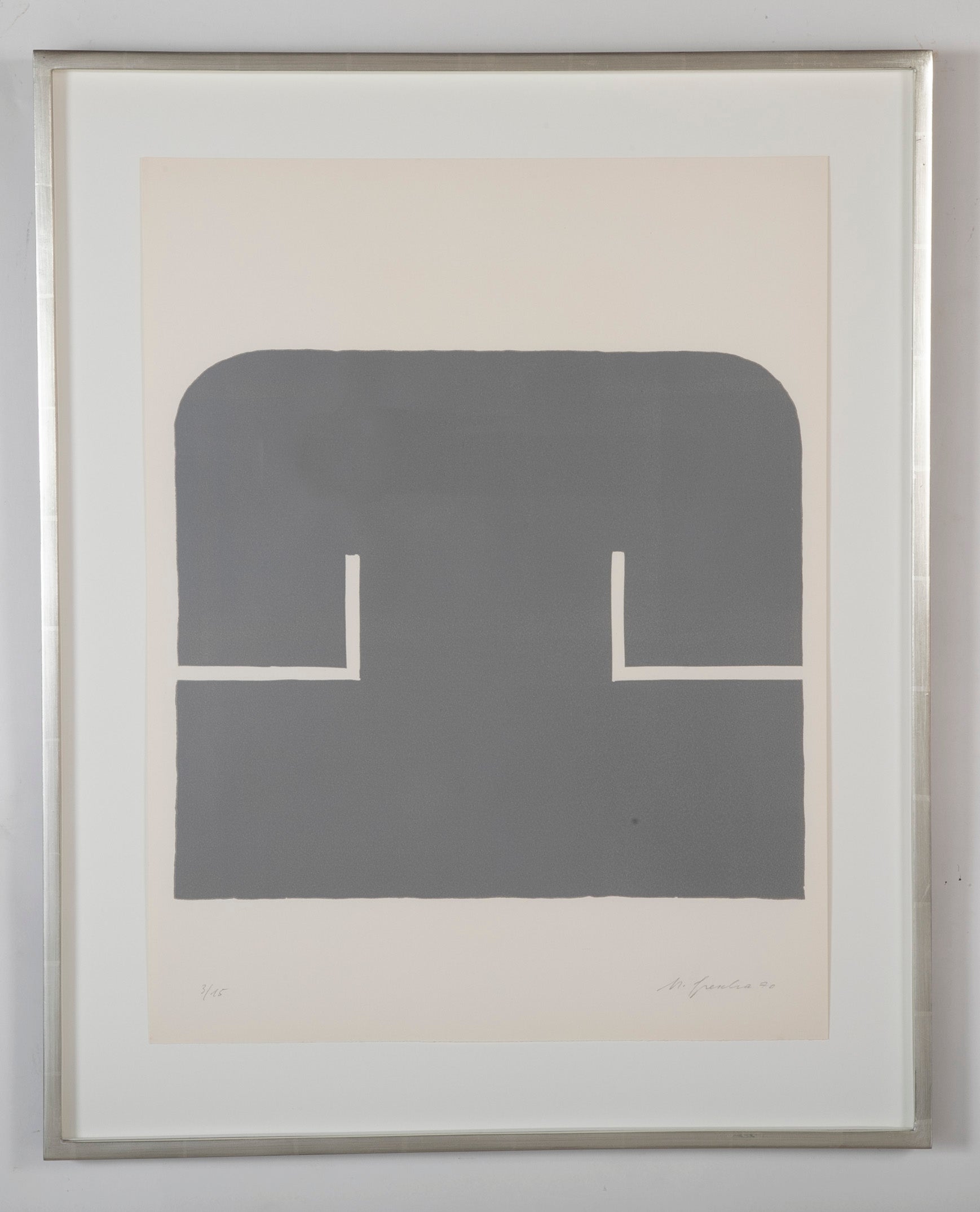 Matias Spescha Color Linocut from "10 Lines"