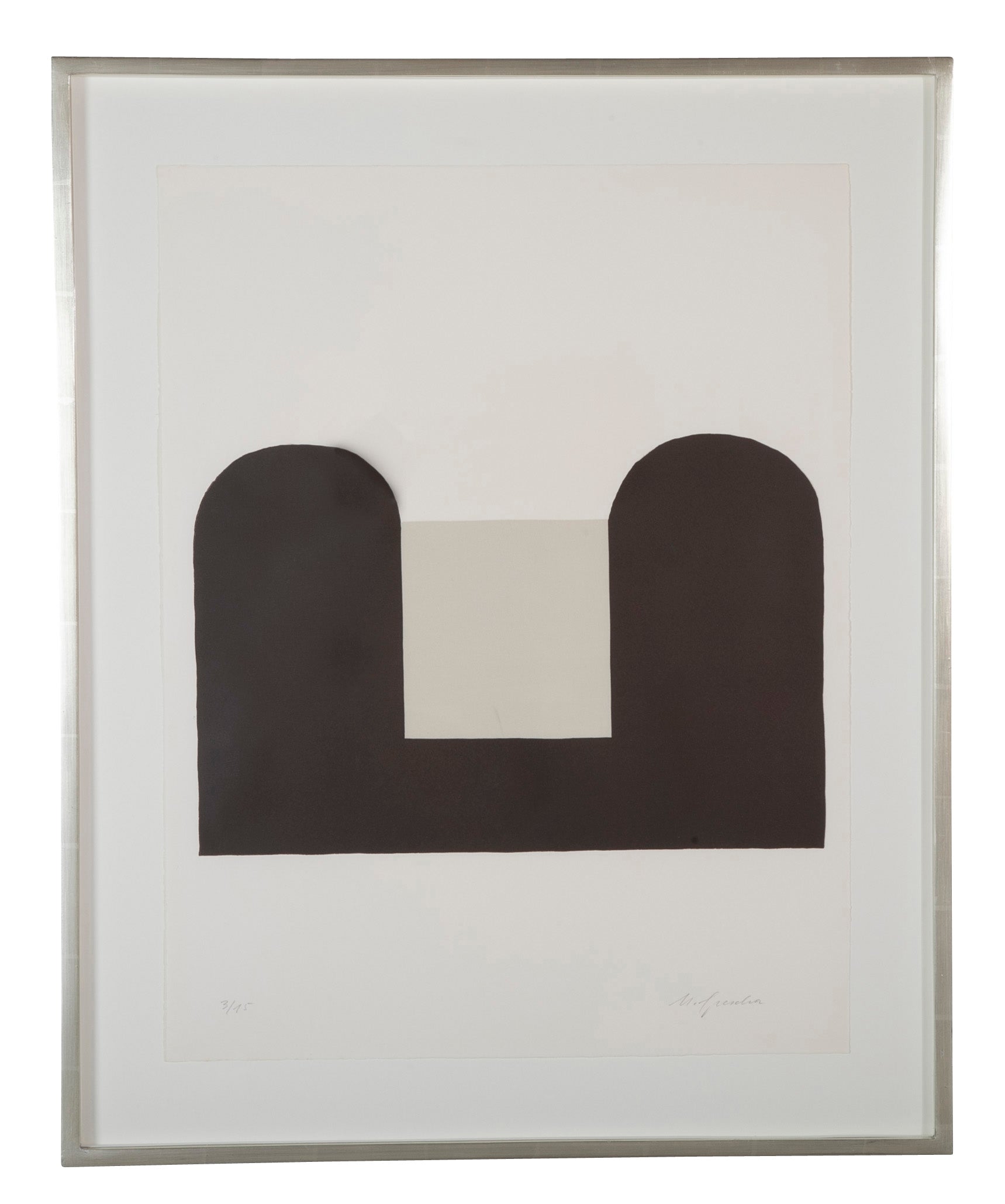 Matias Spescha Color Linocut from "10 Lines"