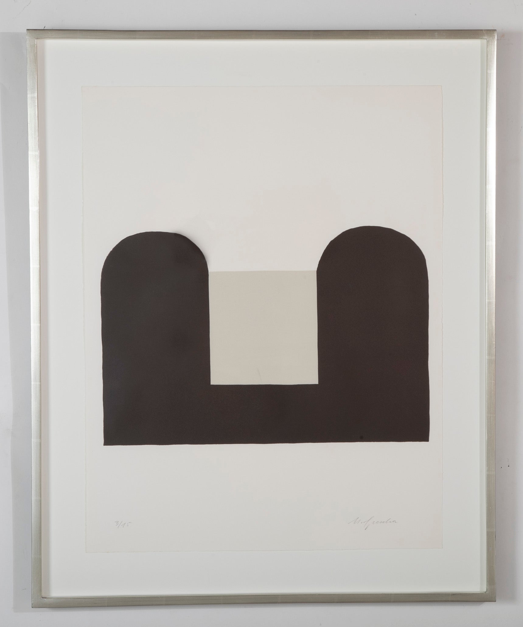 Matias Spescha Color Linocut from "10 Lines"