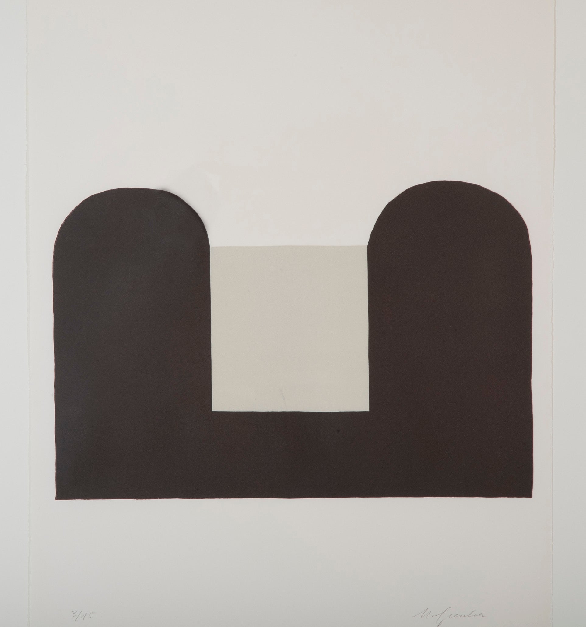 Matias Spescha Color Linocut from "10 Lines"