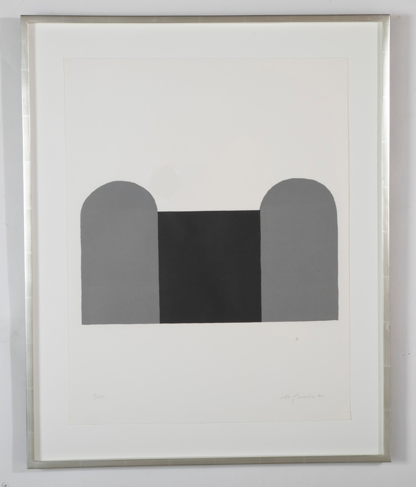 Matias Spescha Color Linocut from "10 Lines"