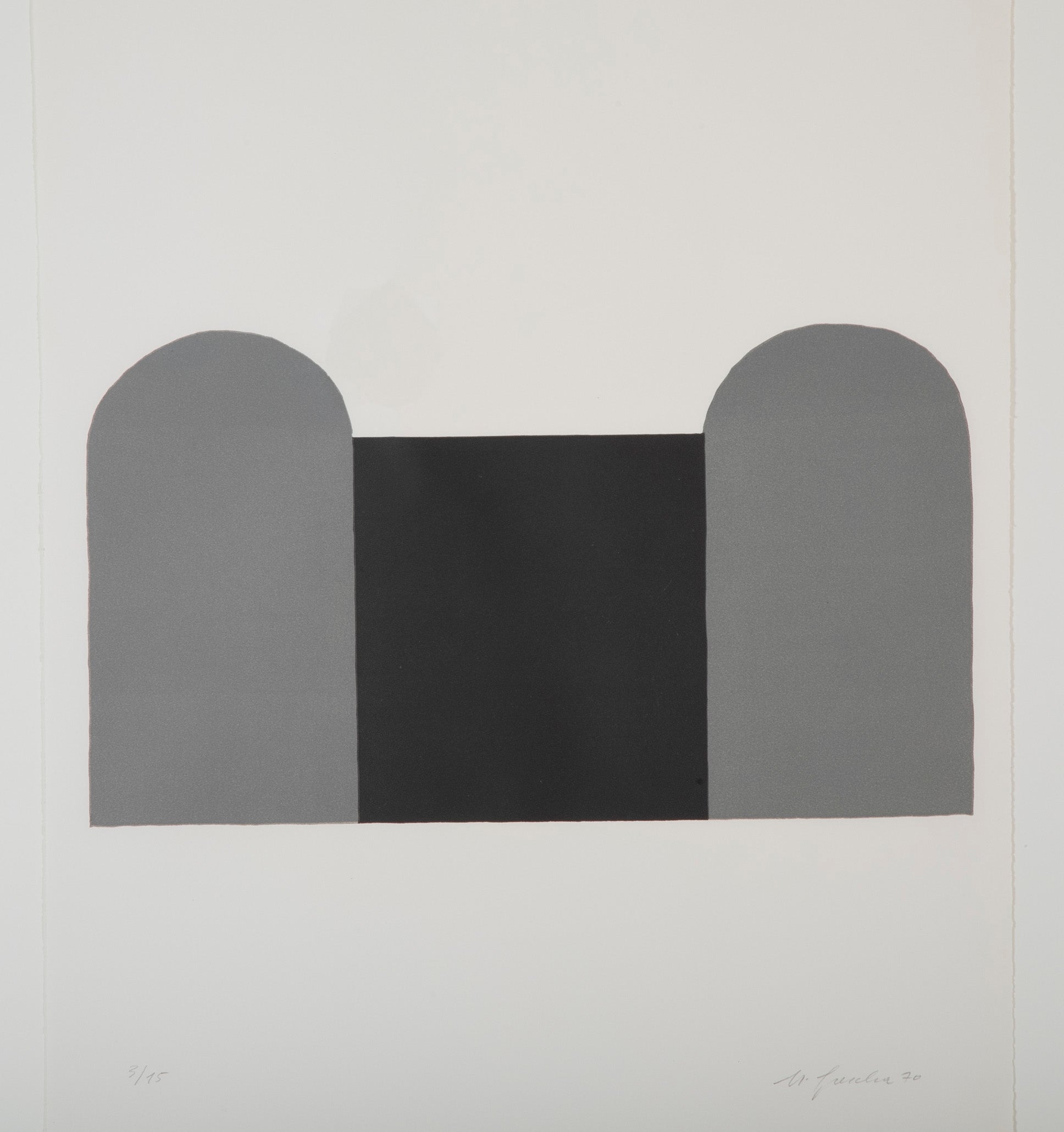 Matias Spescha Color Linocut from "10 Lines"