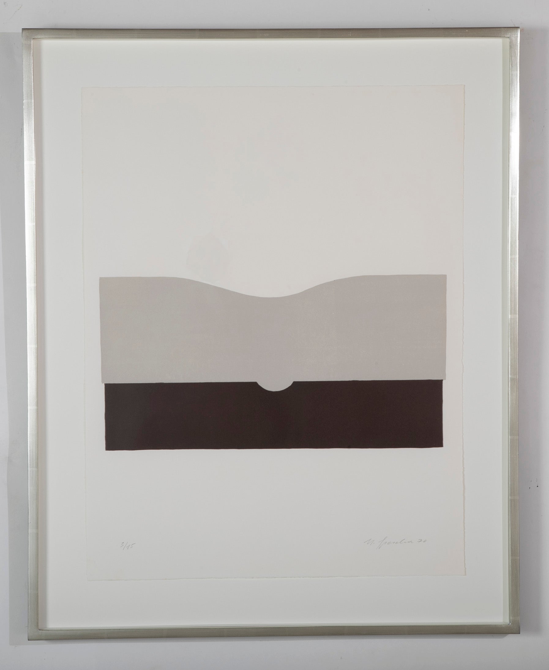 Matias Spescha Color Linocut from "10 Lines"