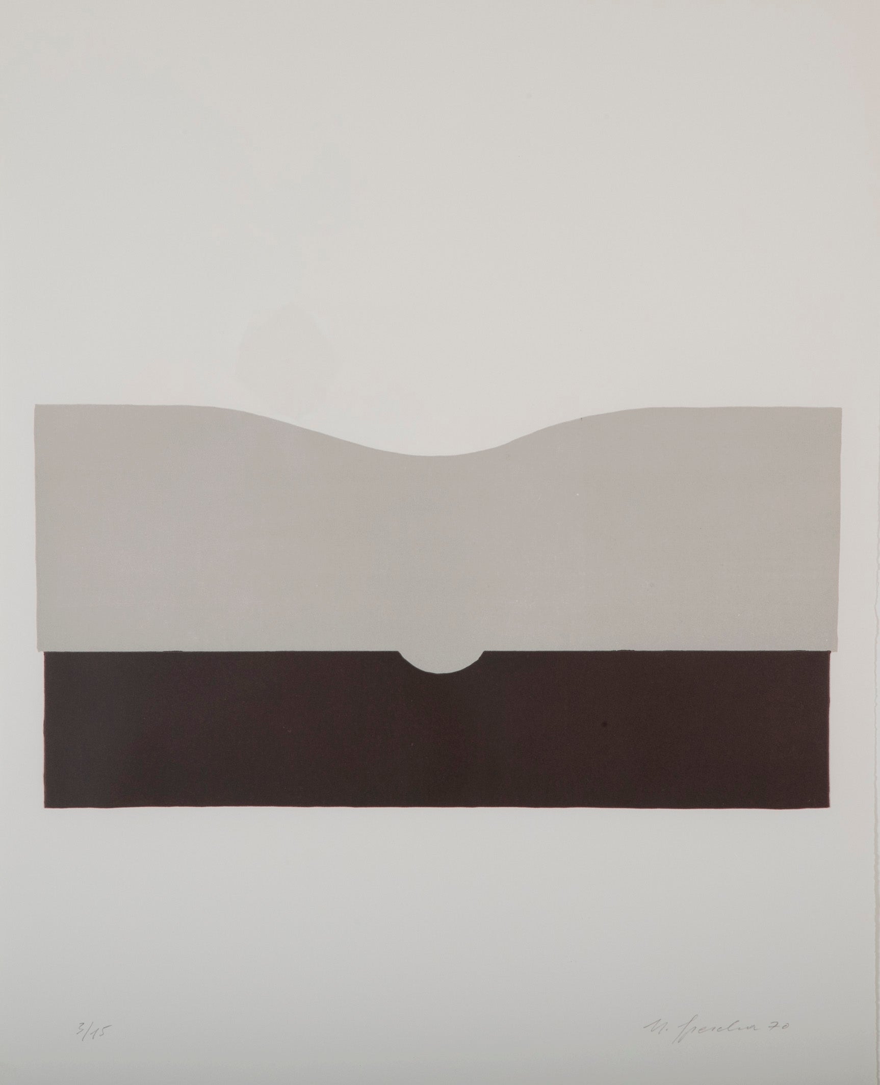 Matias Spescha Color Linocut from "10 Lines"