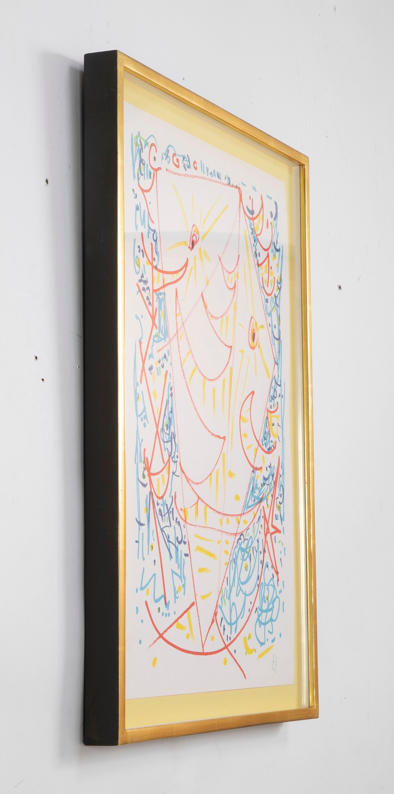 Lithograph in Colors Composition by Egill Jacobsen