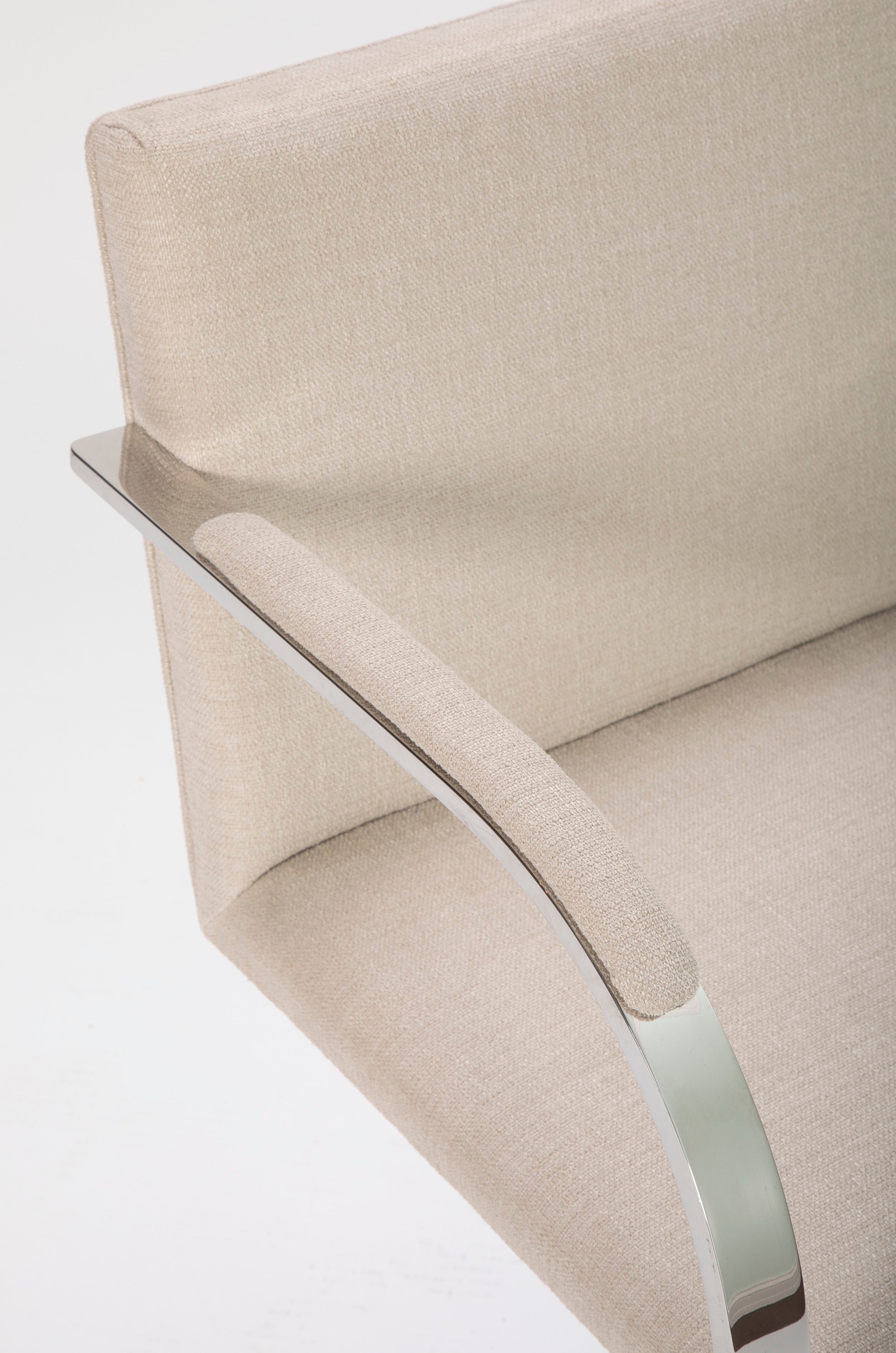 Set of Four Knoll Brno Flat Bar Armchairs