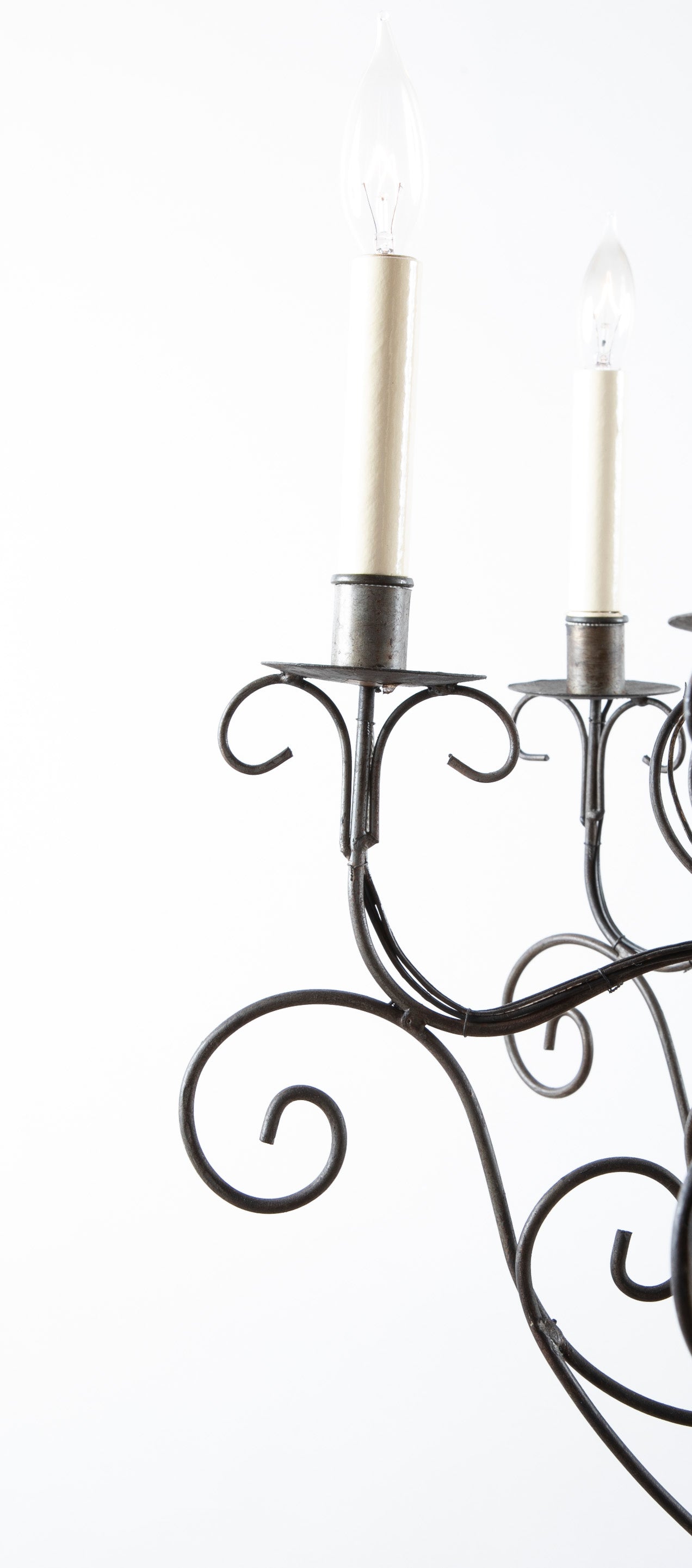 French Wire Chandelier