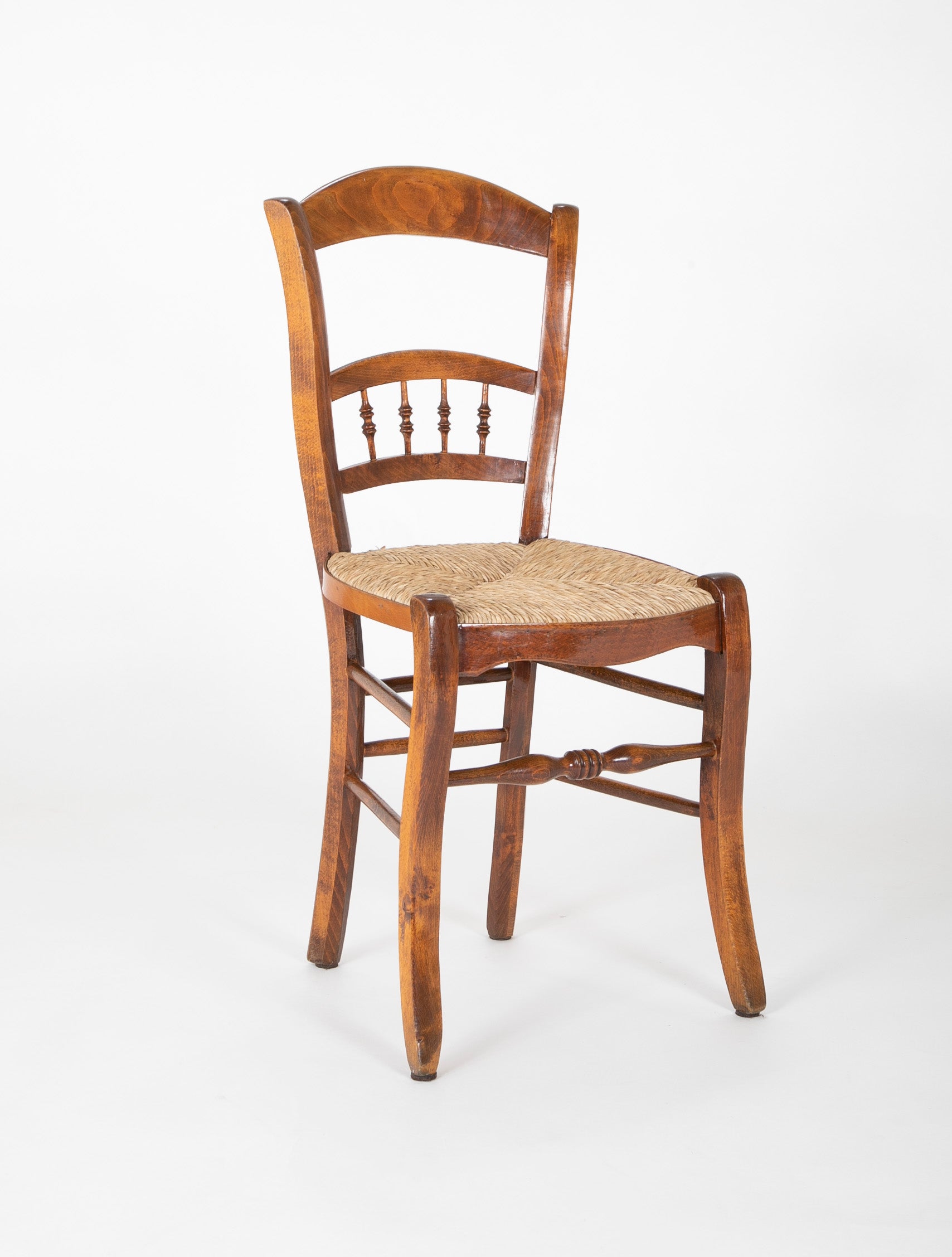 Late 19th Century Ladderback Side Chair