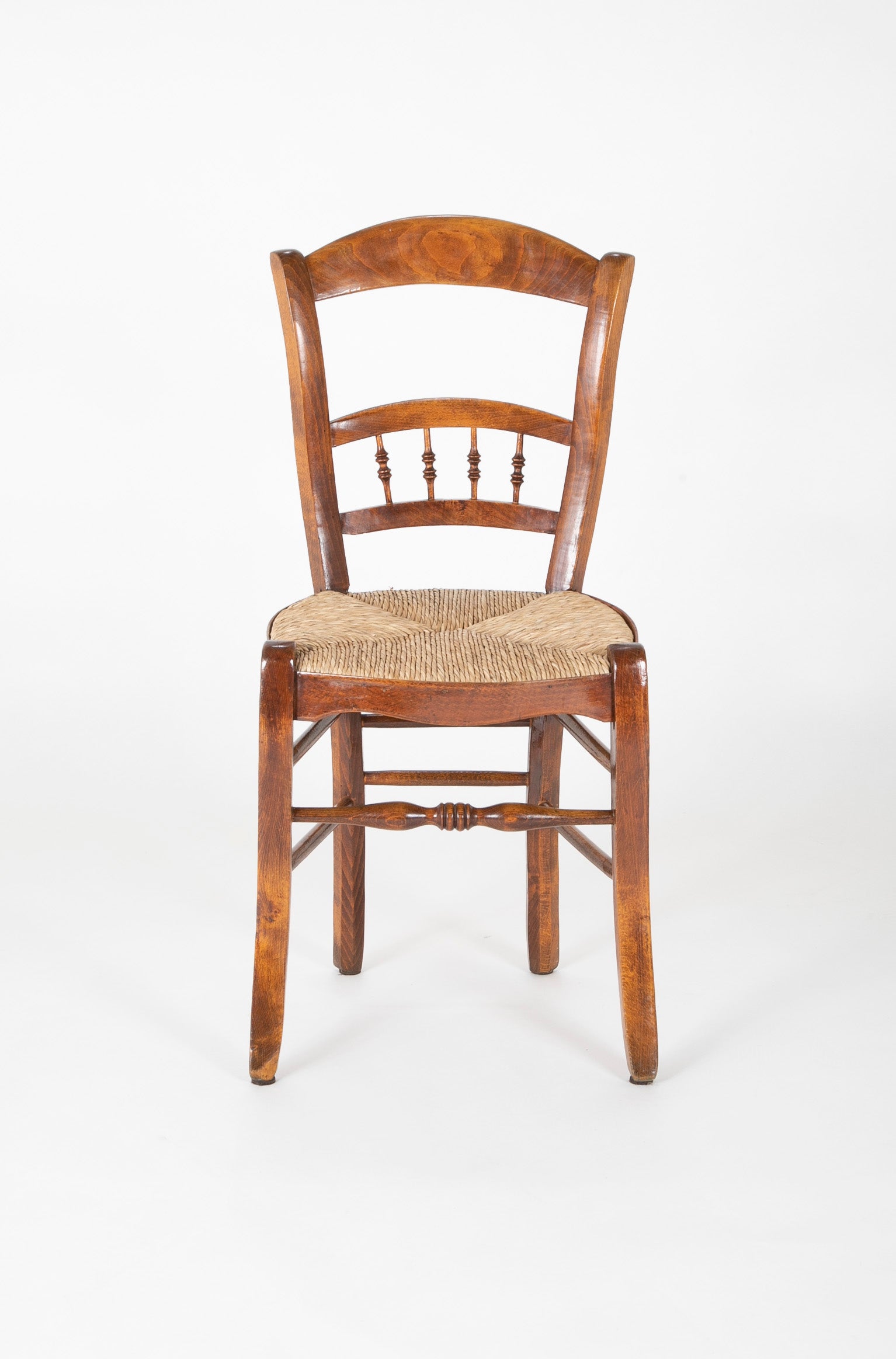 Late 19th Century Ladderback Side Chair