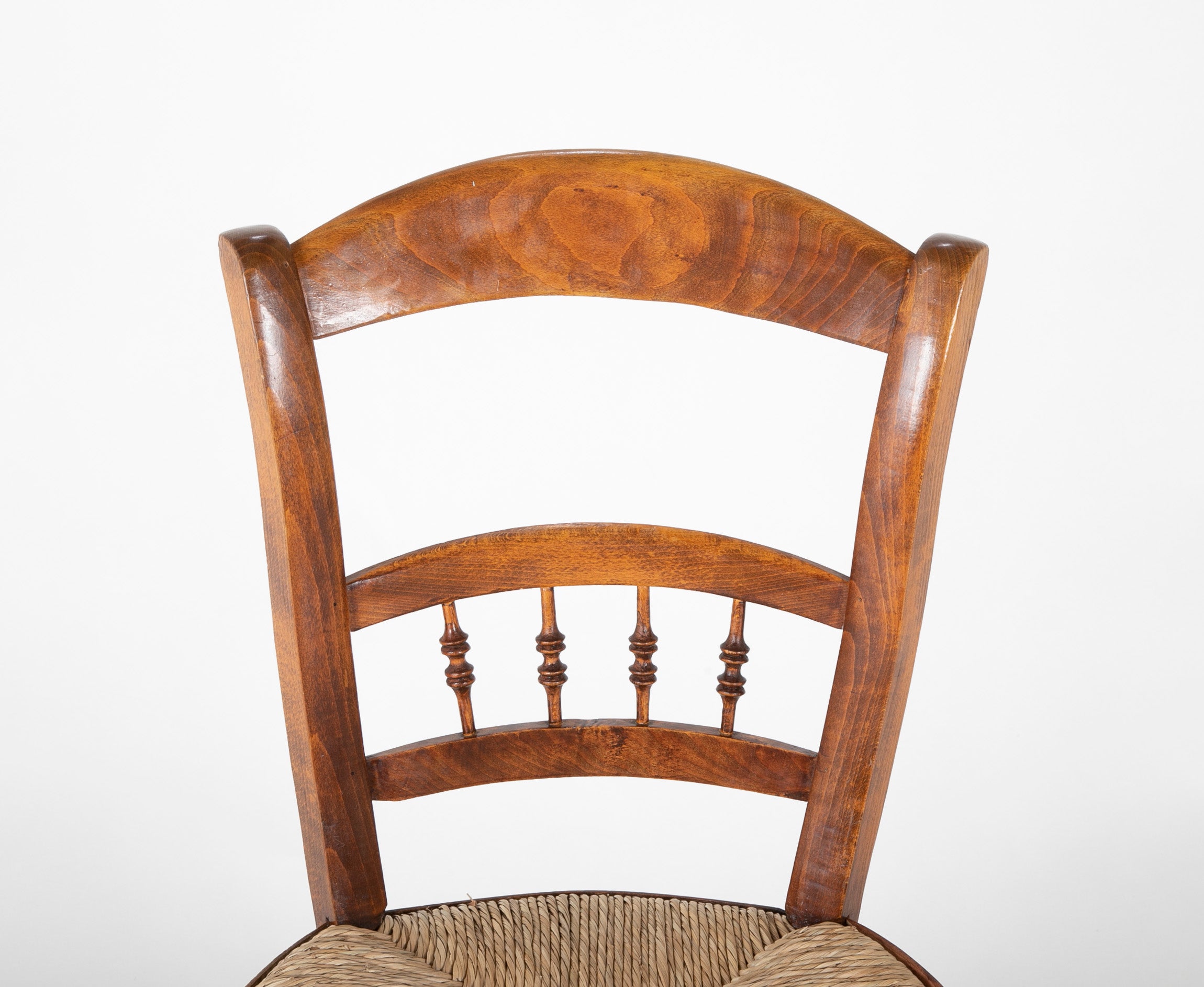 Late 19th Century Ladderback Side Chair