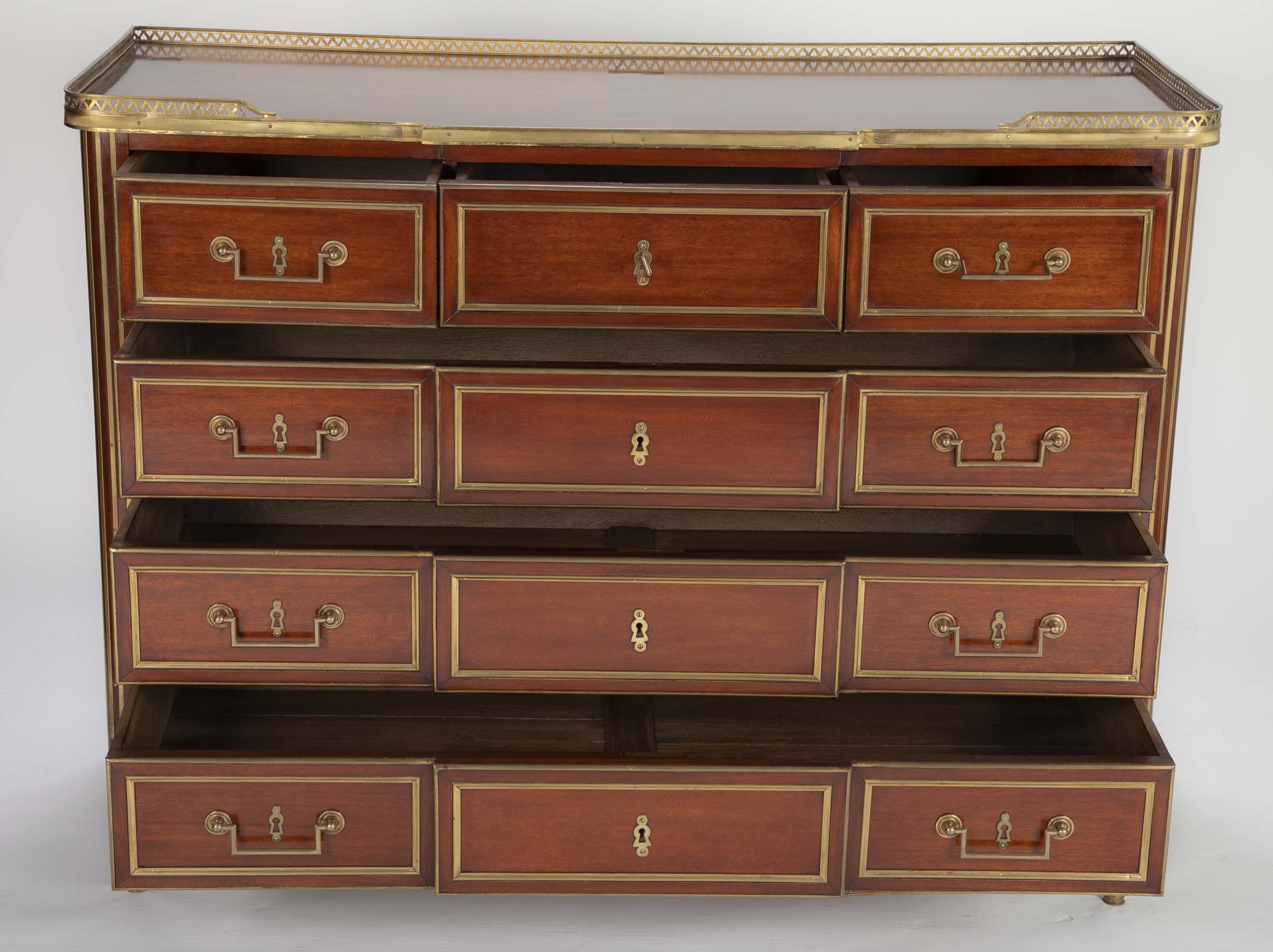 Louis XVI Style Mahogany Chest of Drawers