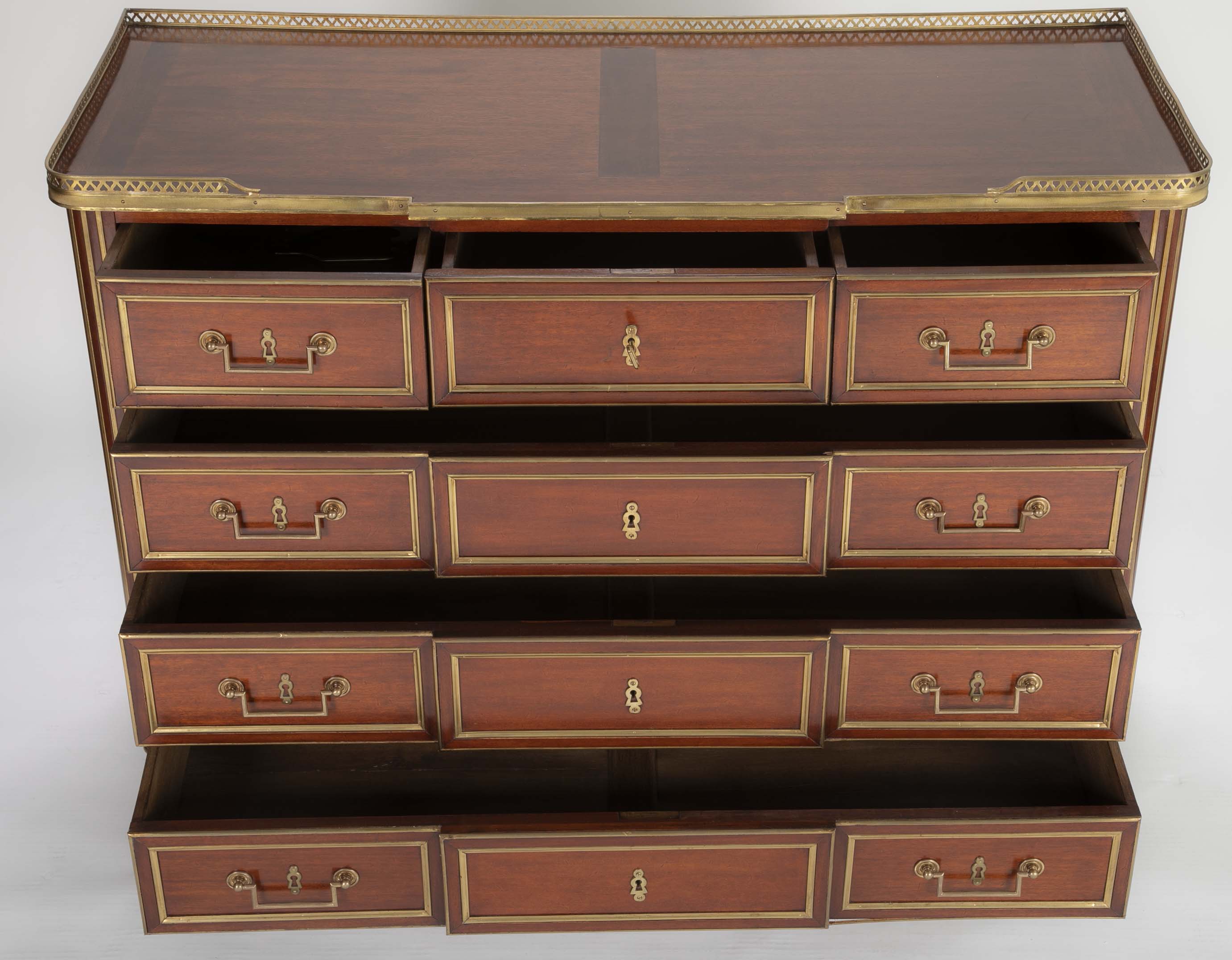 Louis XVI Style Mahogany Chest of Drawers