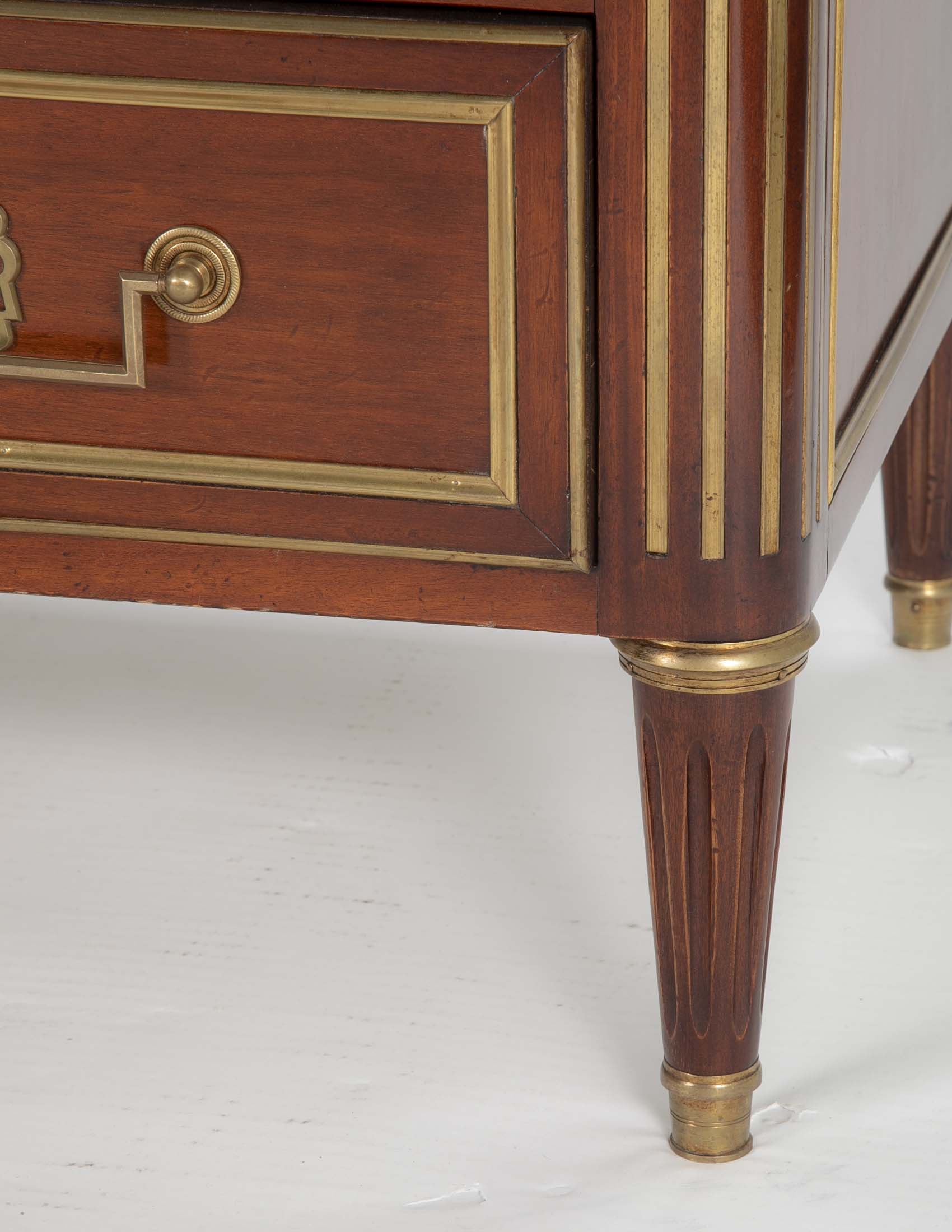 Louis XVI Style Mahogany Chest of Drawers
