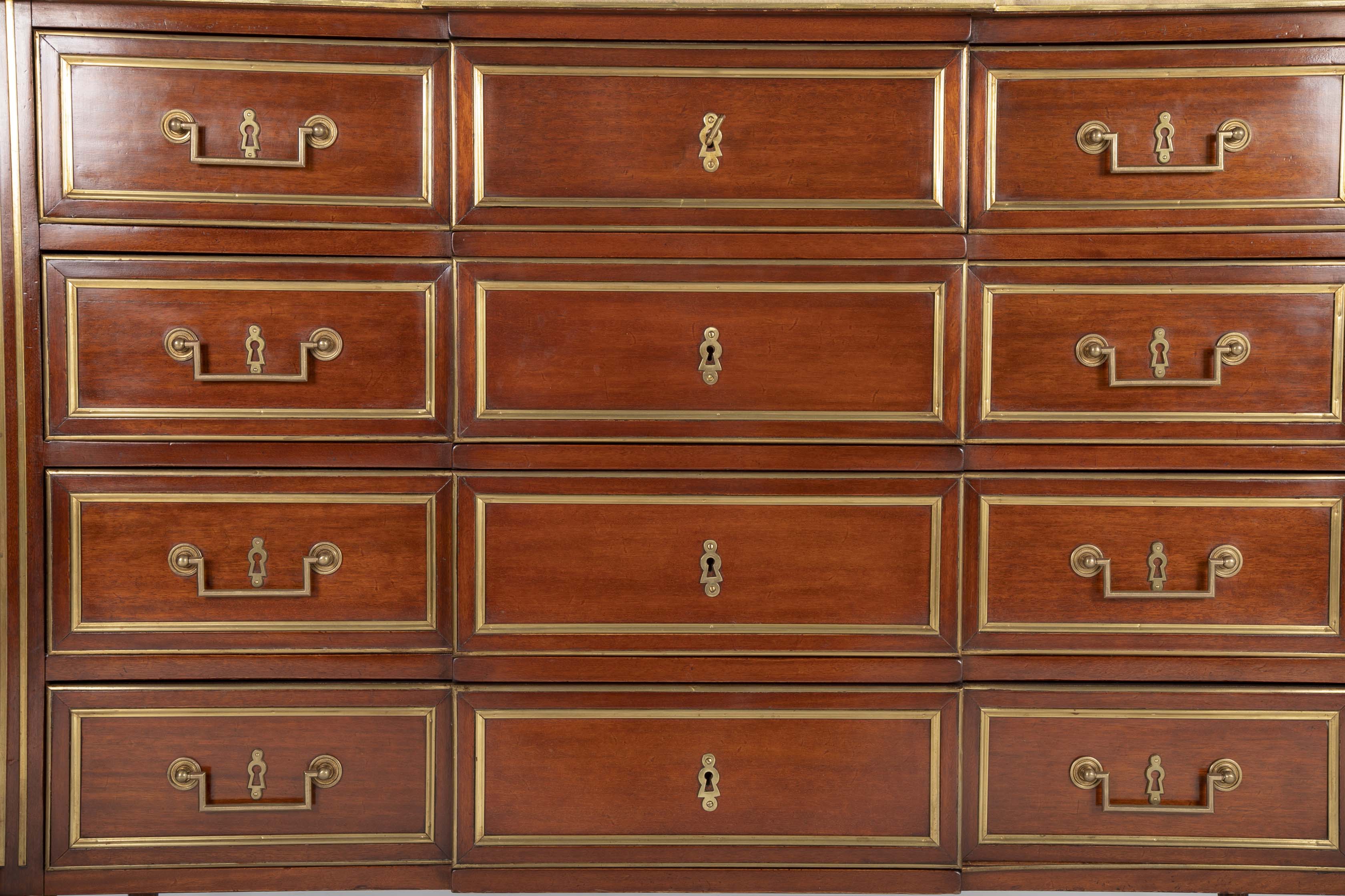 Louis XVI Style Mahogany Chest of Drawers