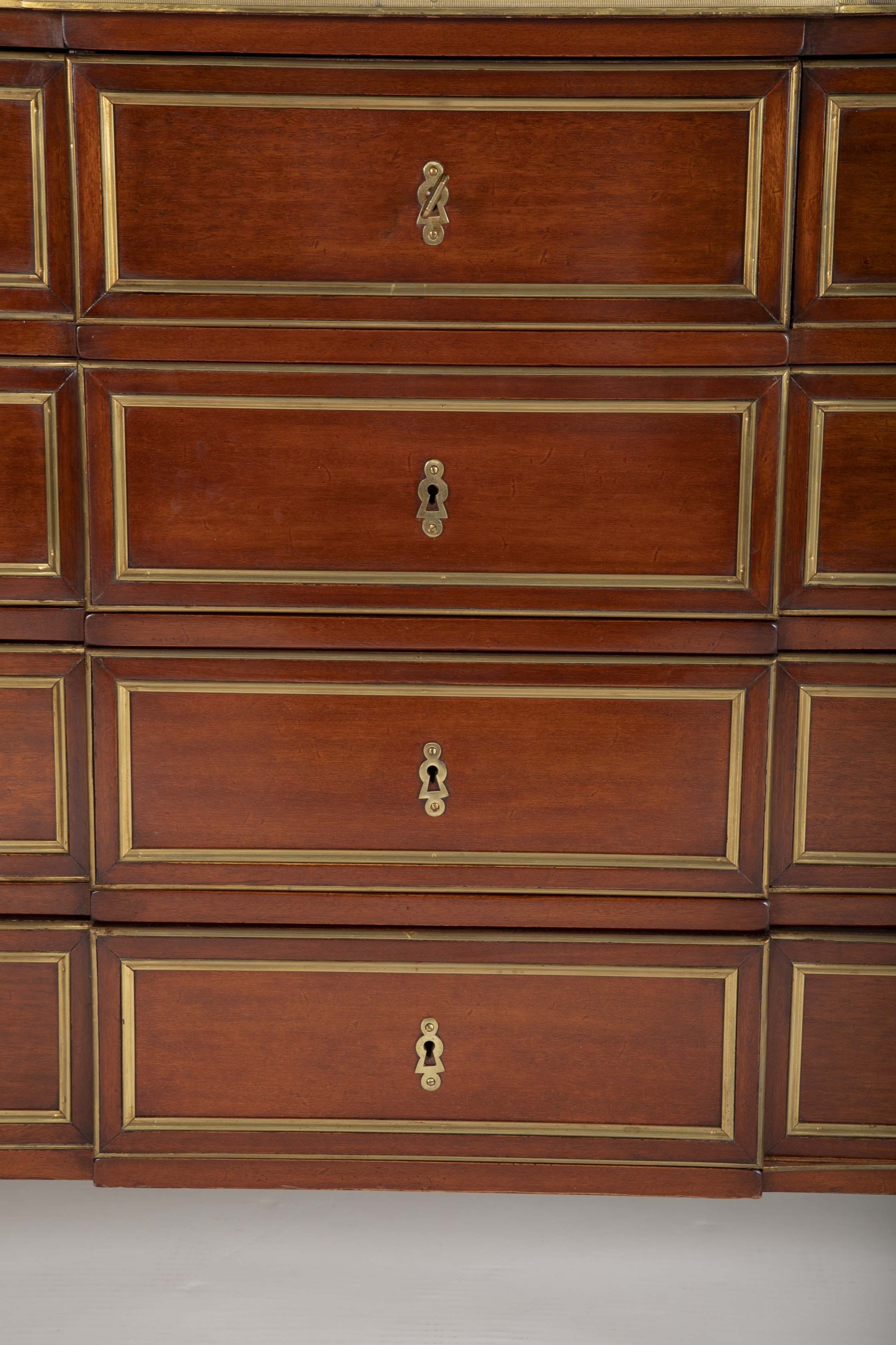 Louis XVI Style Mahogany Chest of Drawers