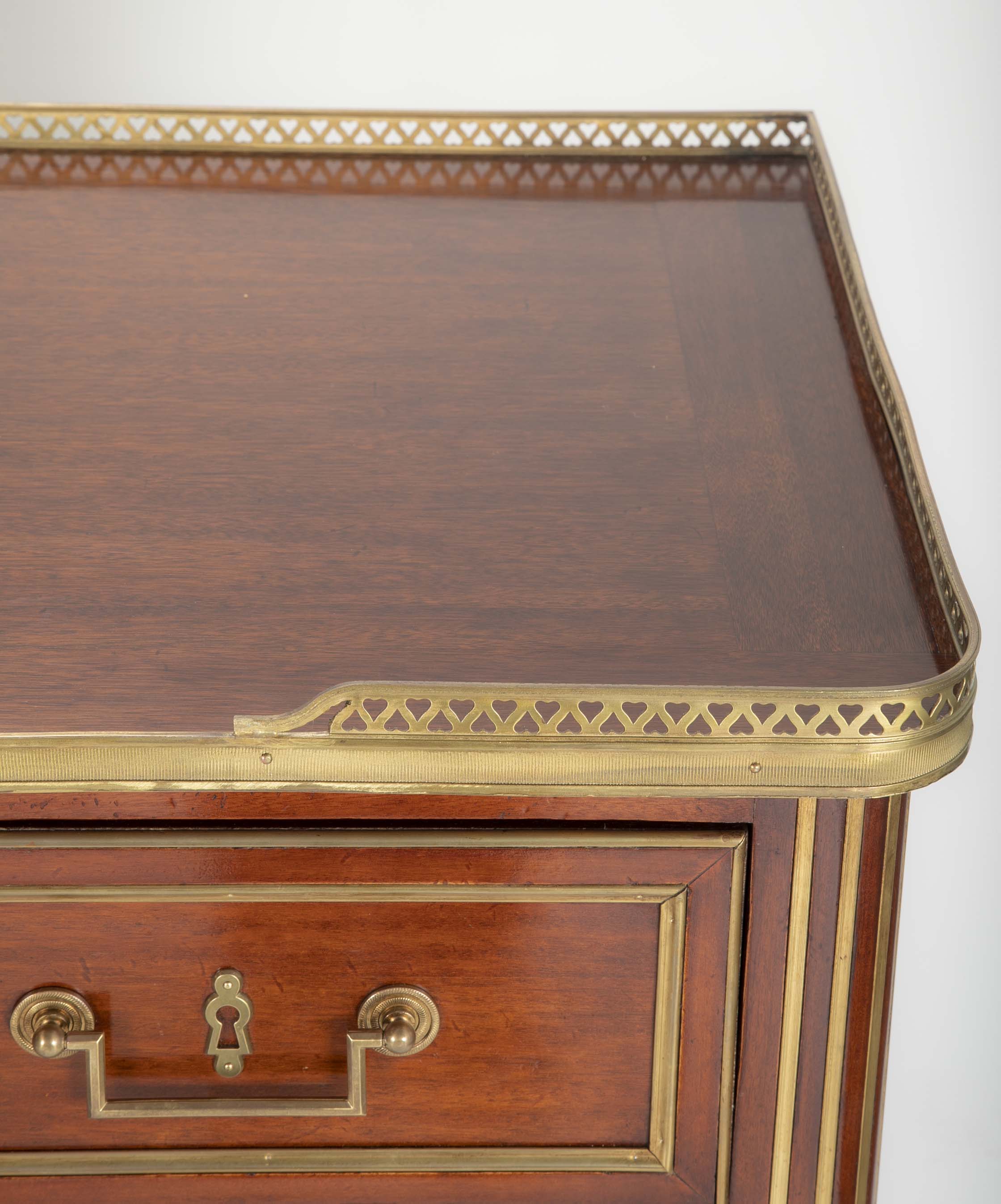 Louis XVI Style Mahogany Chest of Drawers
