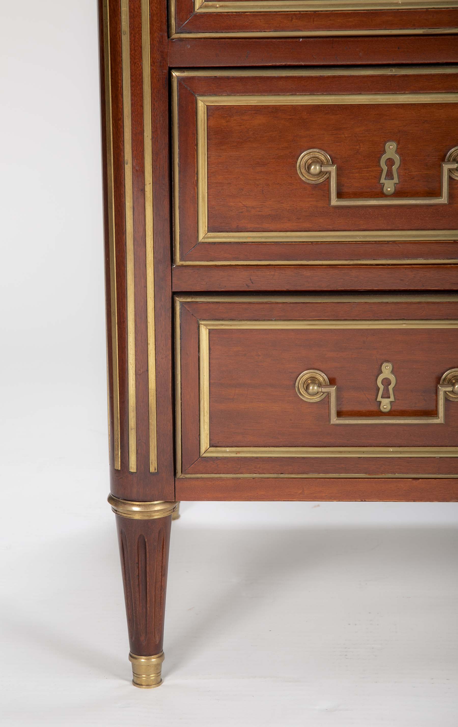 Louis XVI Style Mahogany Chest of Drawers