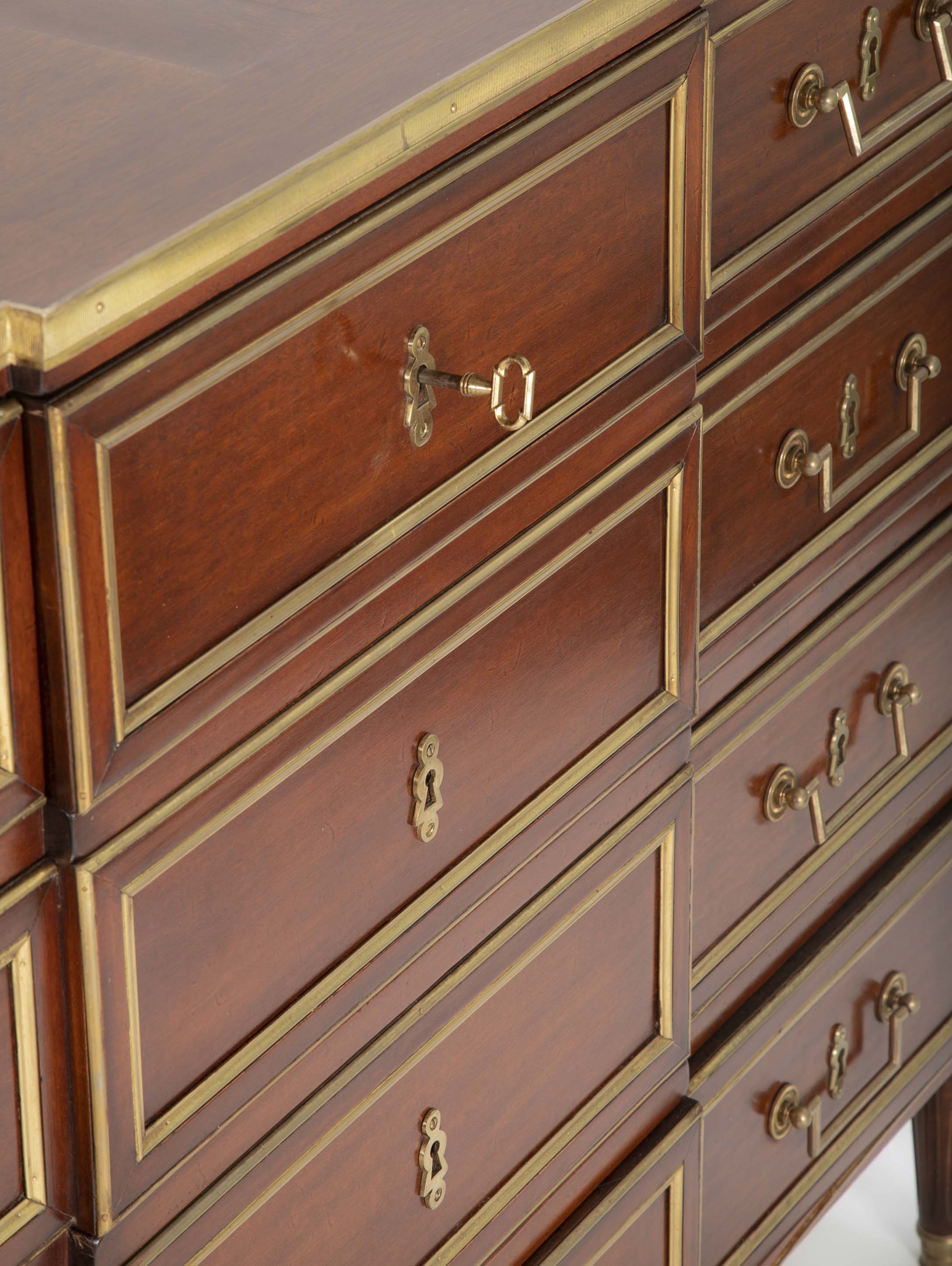 Louis XVI Style Mahogany Chest of Drawers