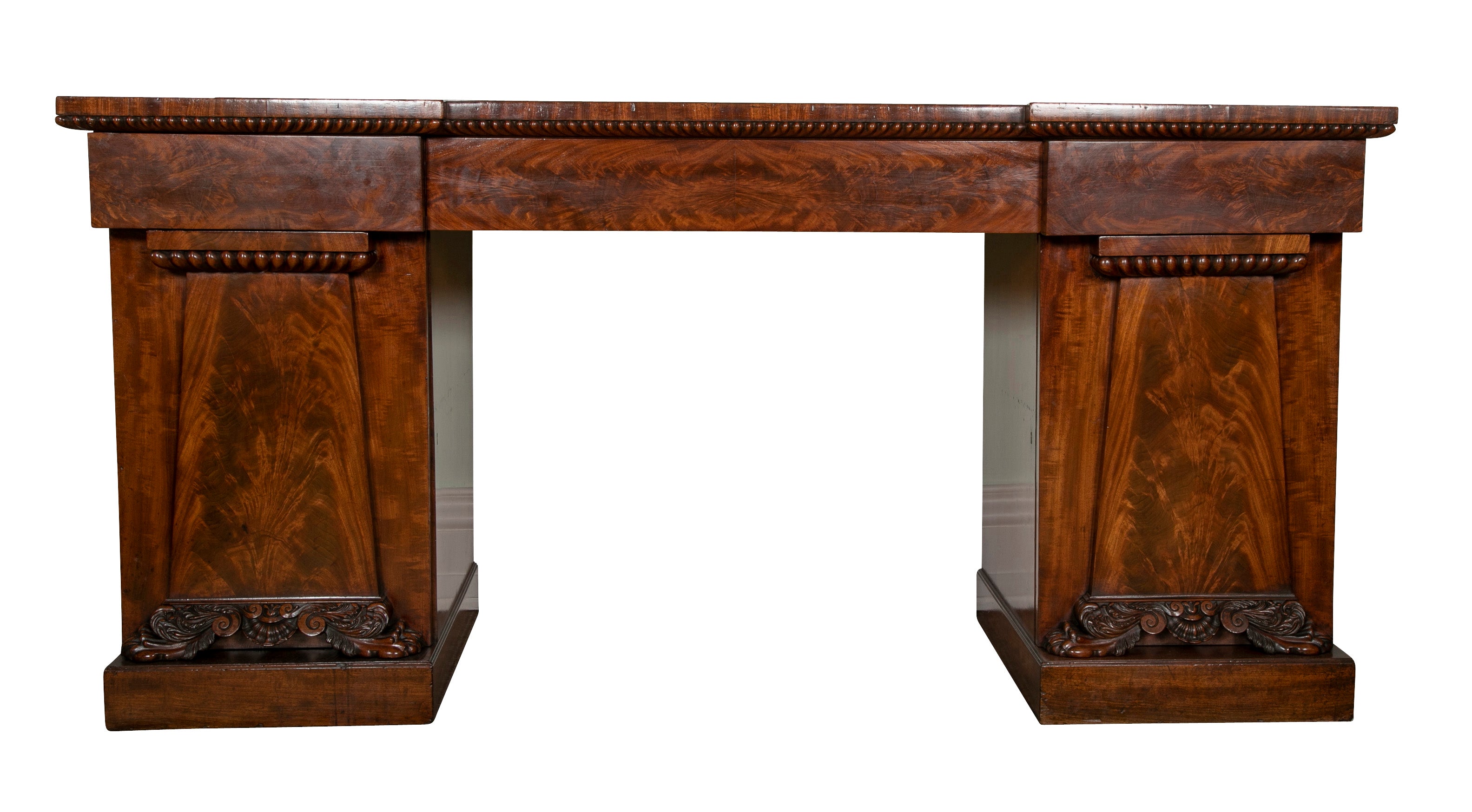 Pair of English Mahogany Sideboards