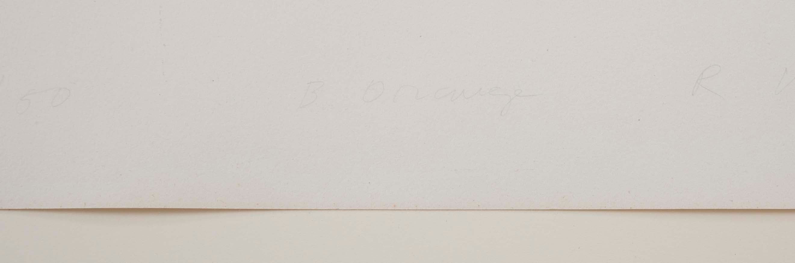 A complete set of “Three Aquatints” Prints by Robert Mangold.