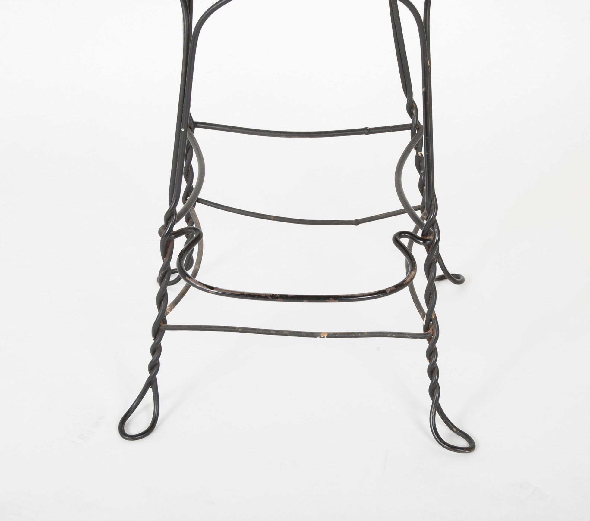 Pair of Late 19th - Early 20th Century Wire Chairs