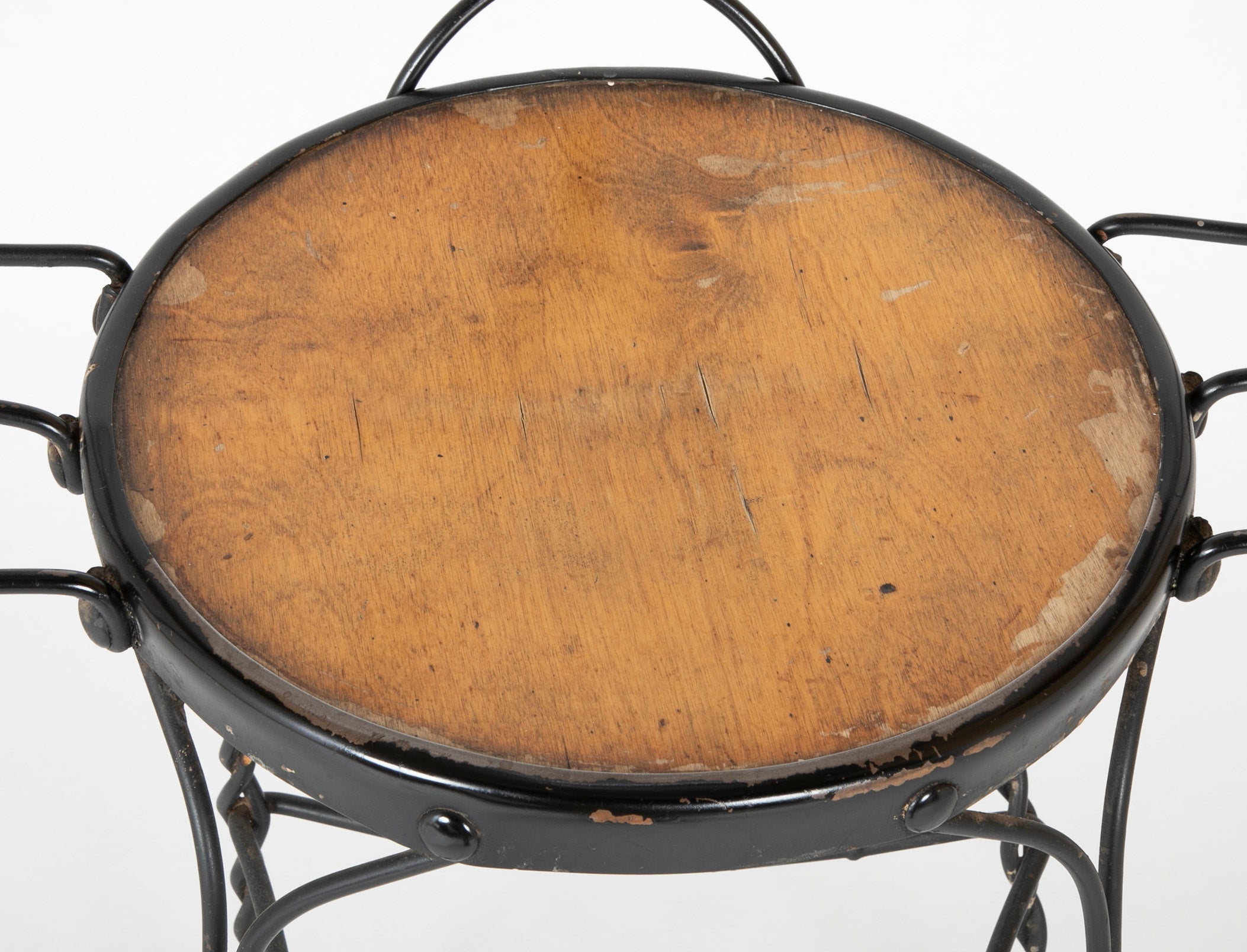 Pair of Late 19th - Early 20th Century Wire Chairs