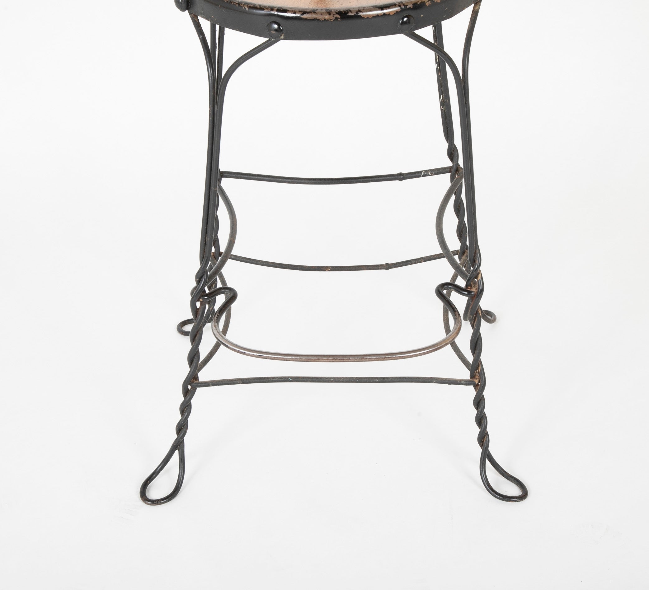 Pair of Late 19th - Early 20th Century Wire Chairs