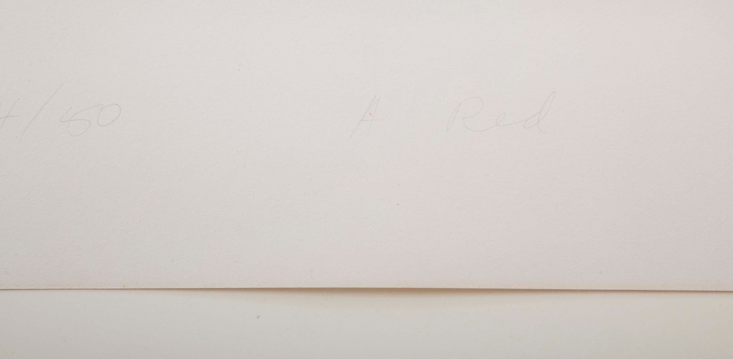 A complete set of “Three Aquatints” Prints by Robert Mangold.