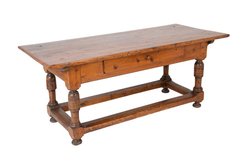 Southern Hard Pine Farm Table Made by Freed Slave