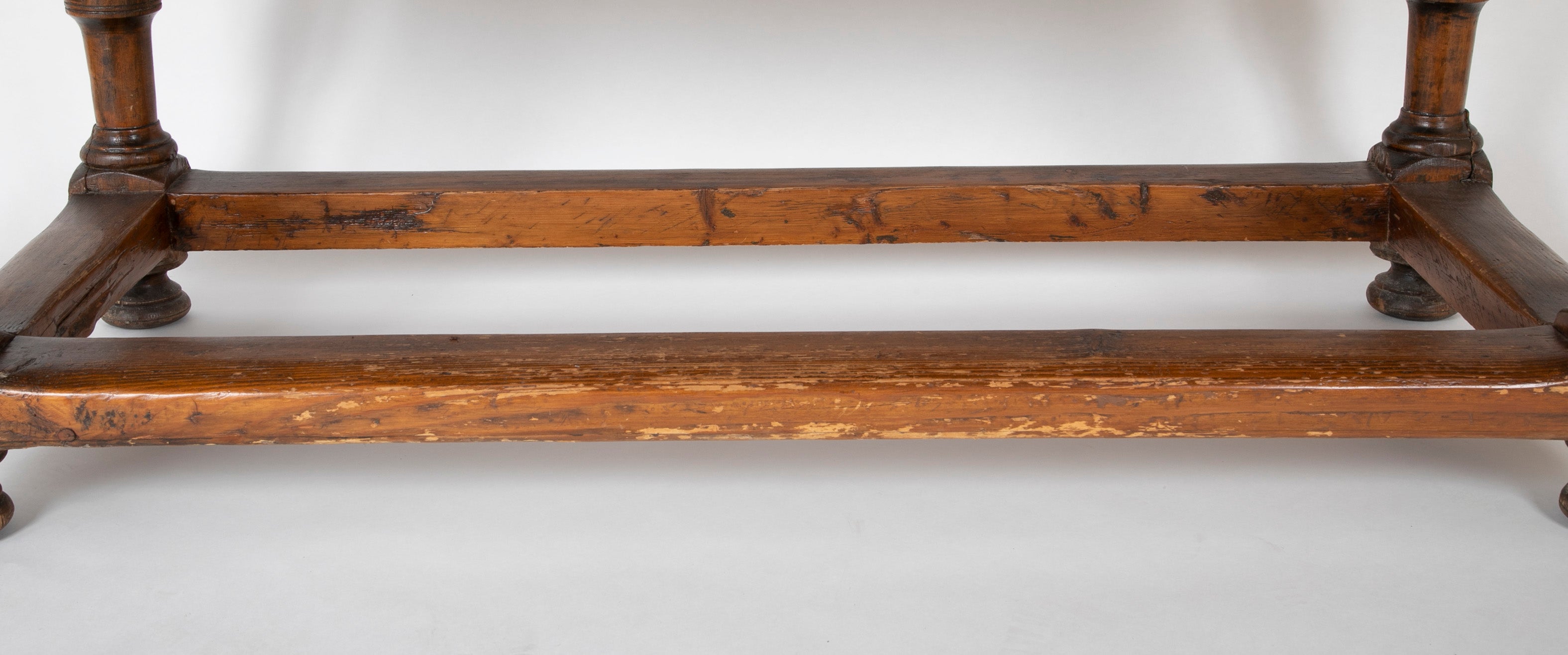 Southern Hard Pine Farm Table Made by Freed Slave