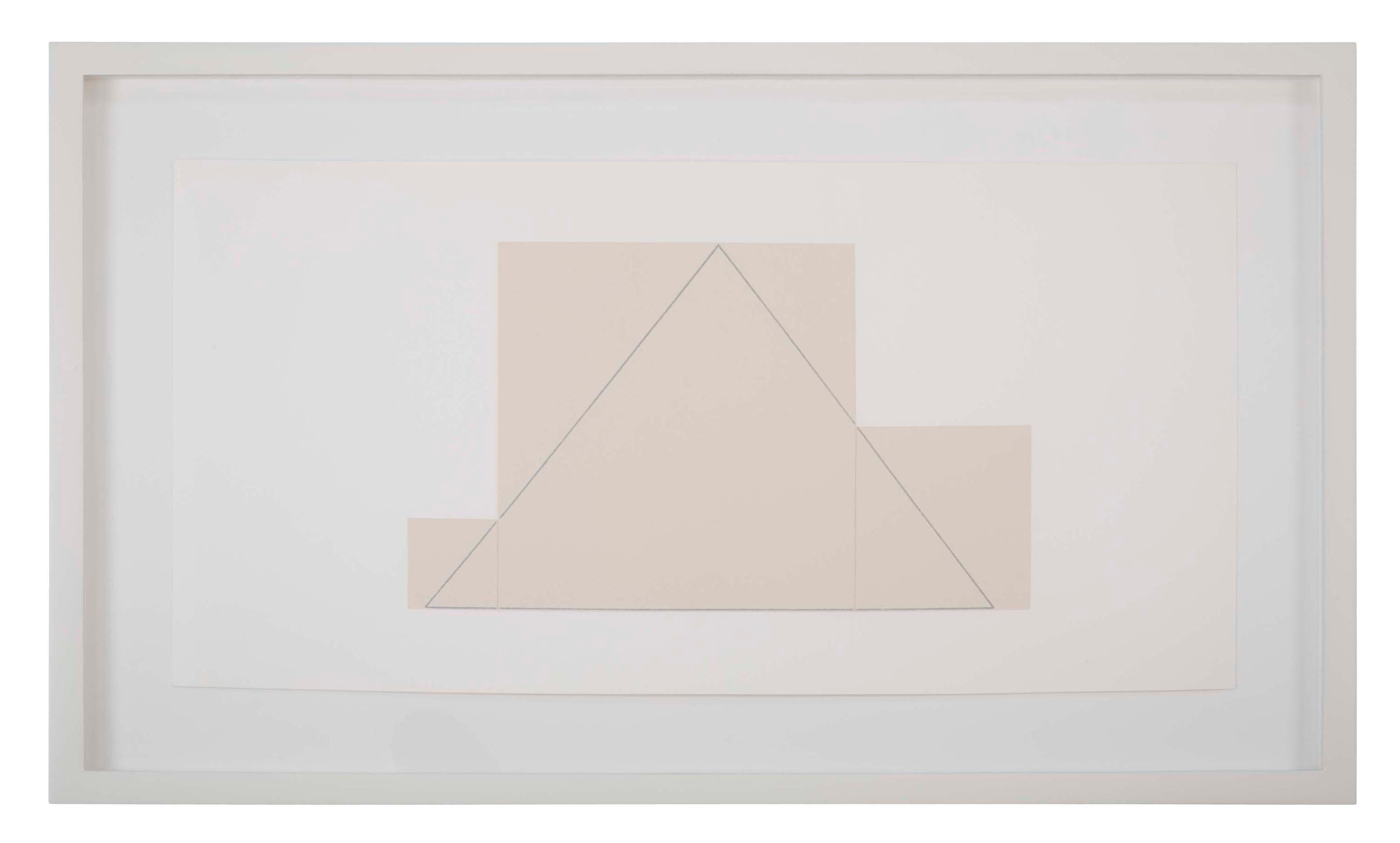 Complete Portfolio of Prints-Multiple Panel Paint 1973-1976, Edition B by Robert Mangold