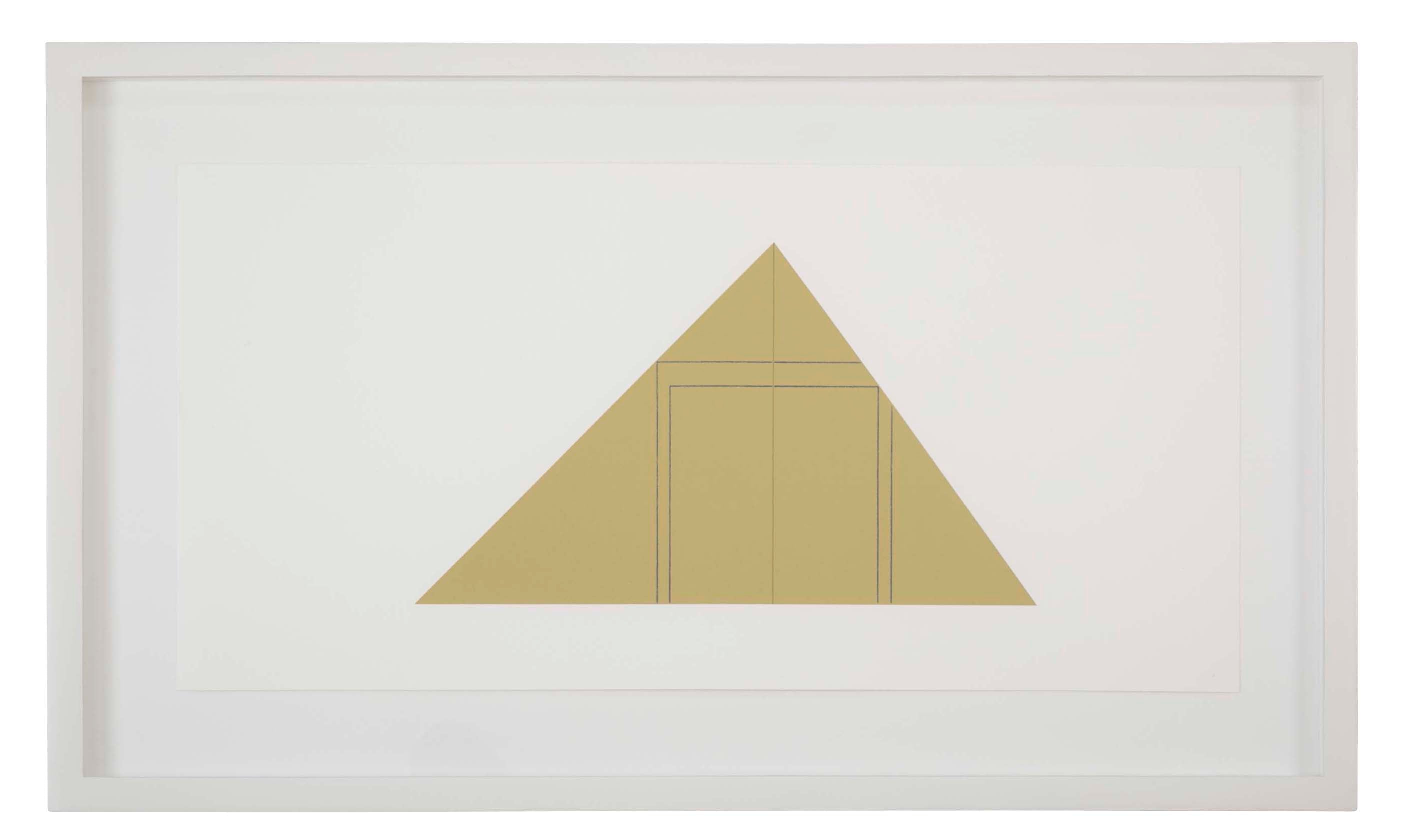 Complete Portfolio of Prints-Multiple Panel Paint 1973-1976, Edition B by Robert Mangold