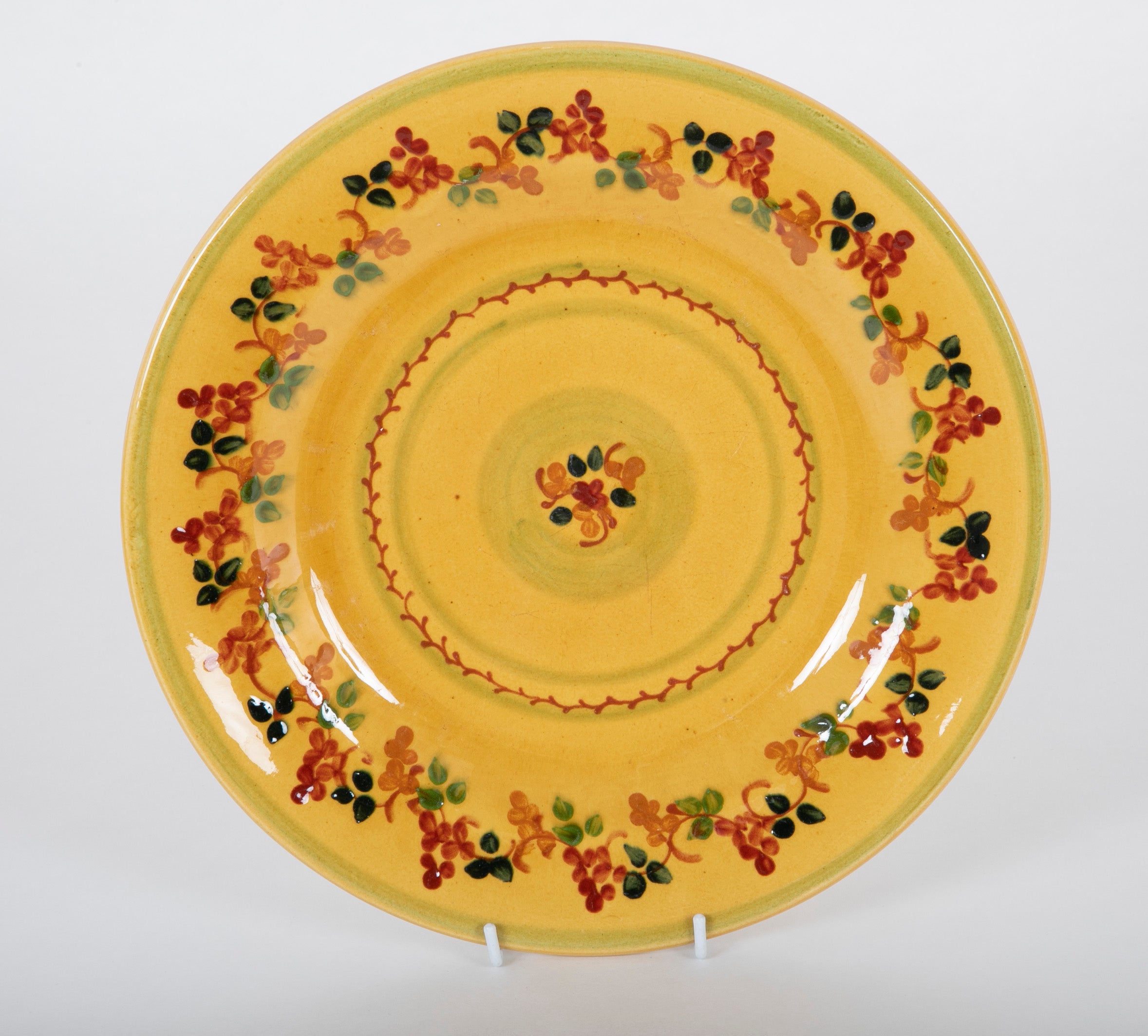 Set of Eight Dinner Plates & Eight Bowls