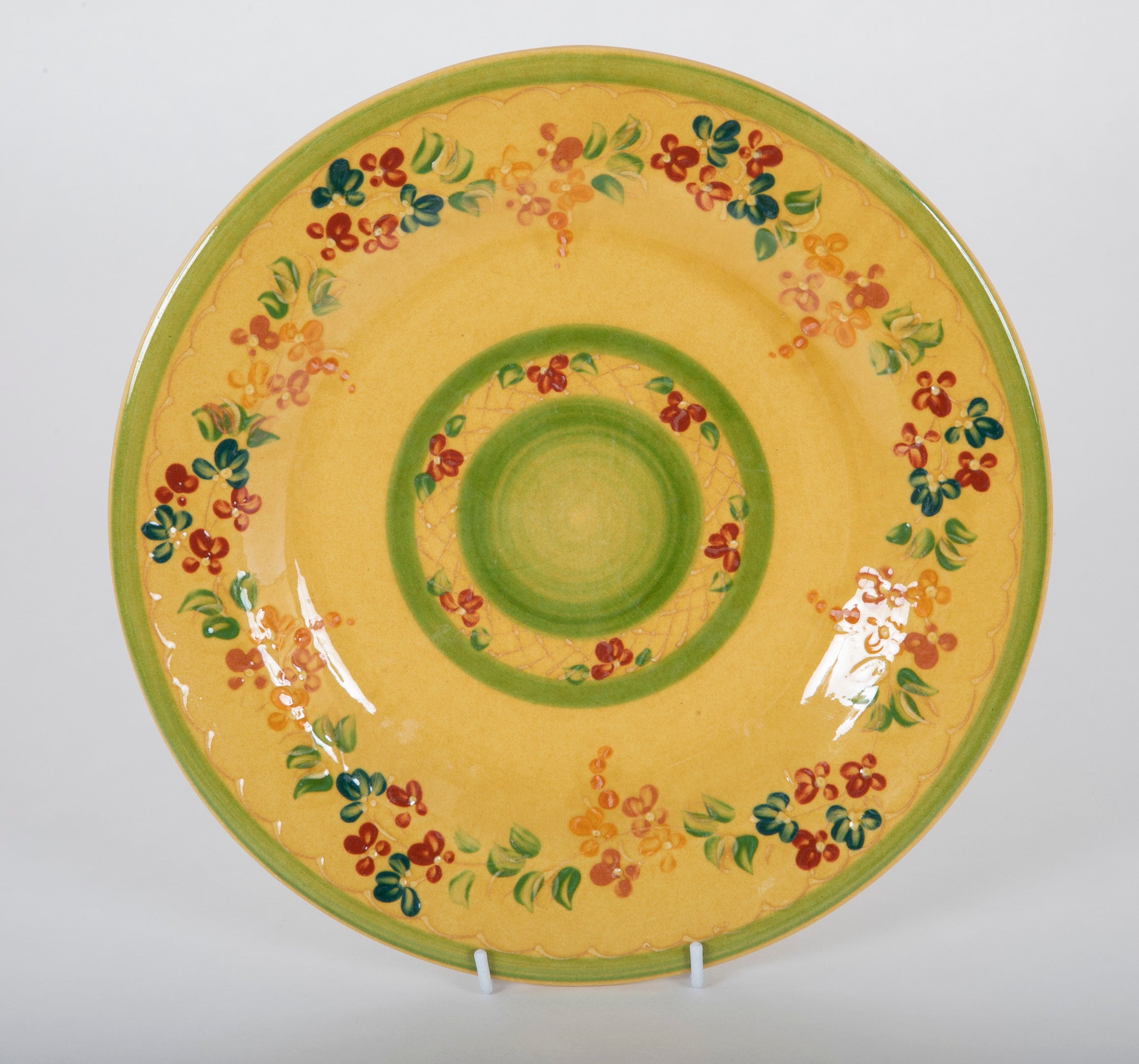 Set of Eight Dinner Plates & Eight Bowls