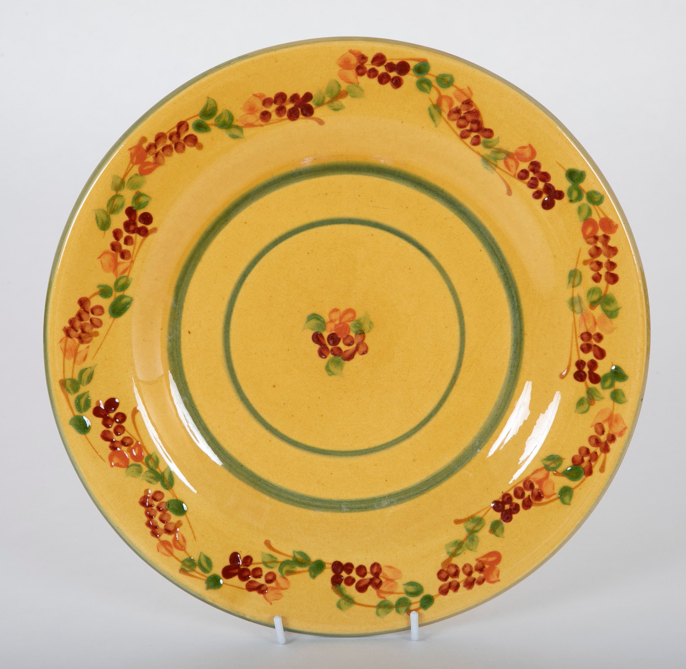 Set of Eight Dinner Plates & Eight Bowls