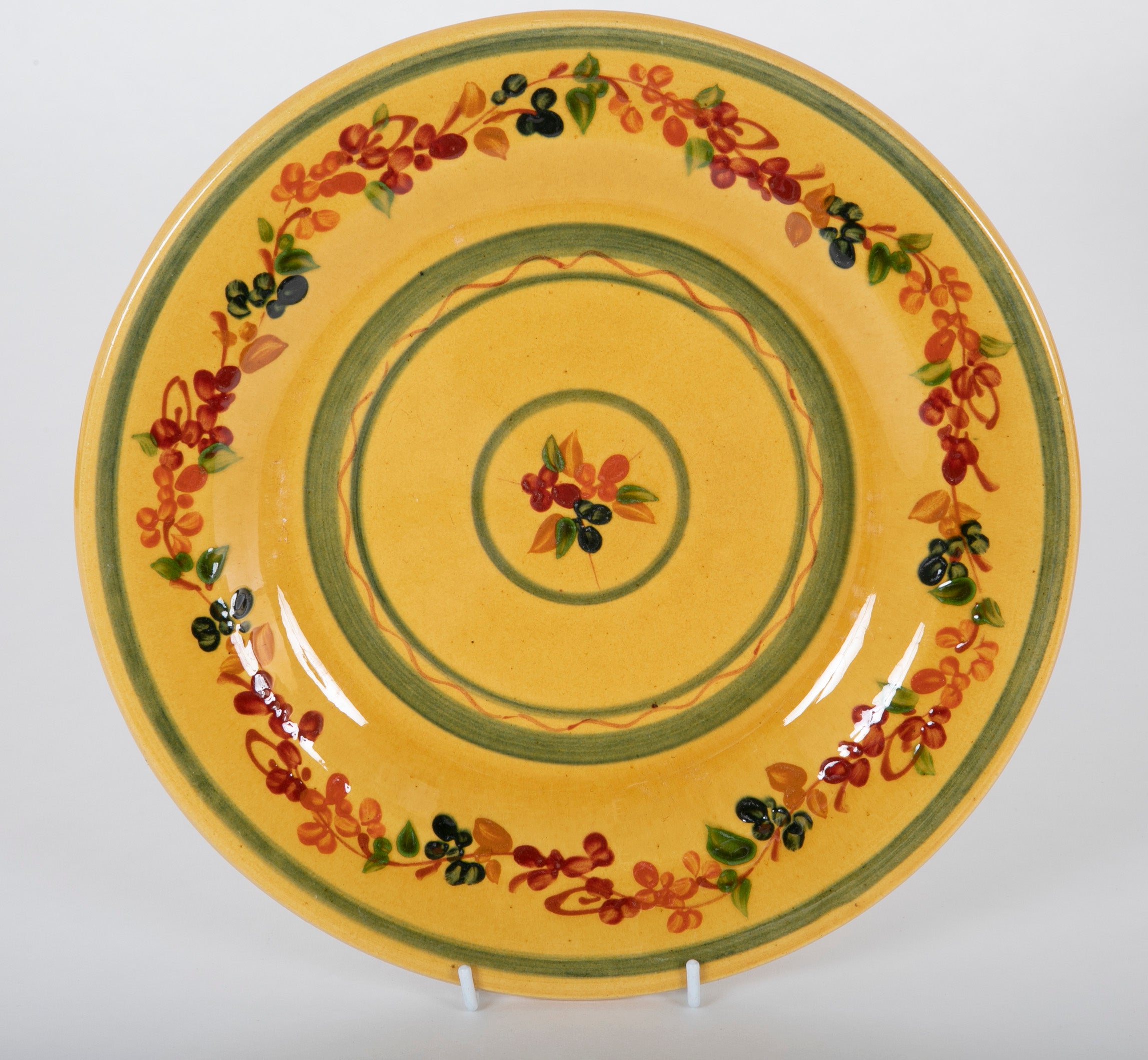 Set of Eight Dinner Plates & Eight Bowls