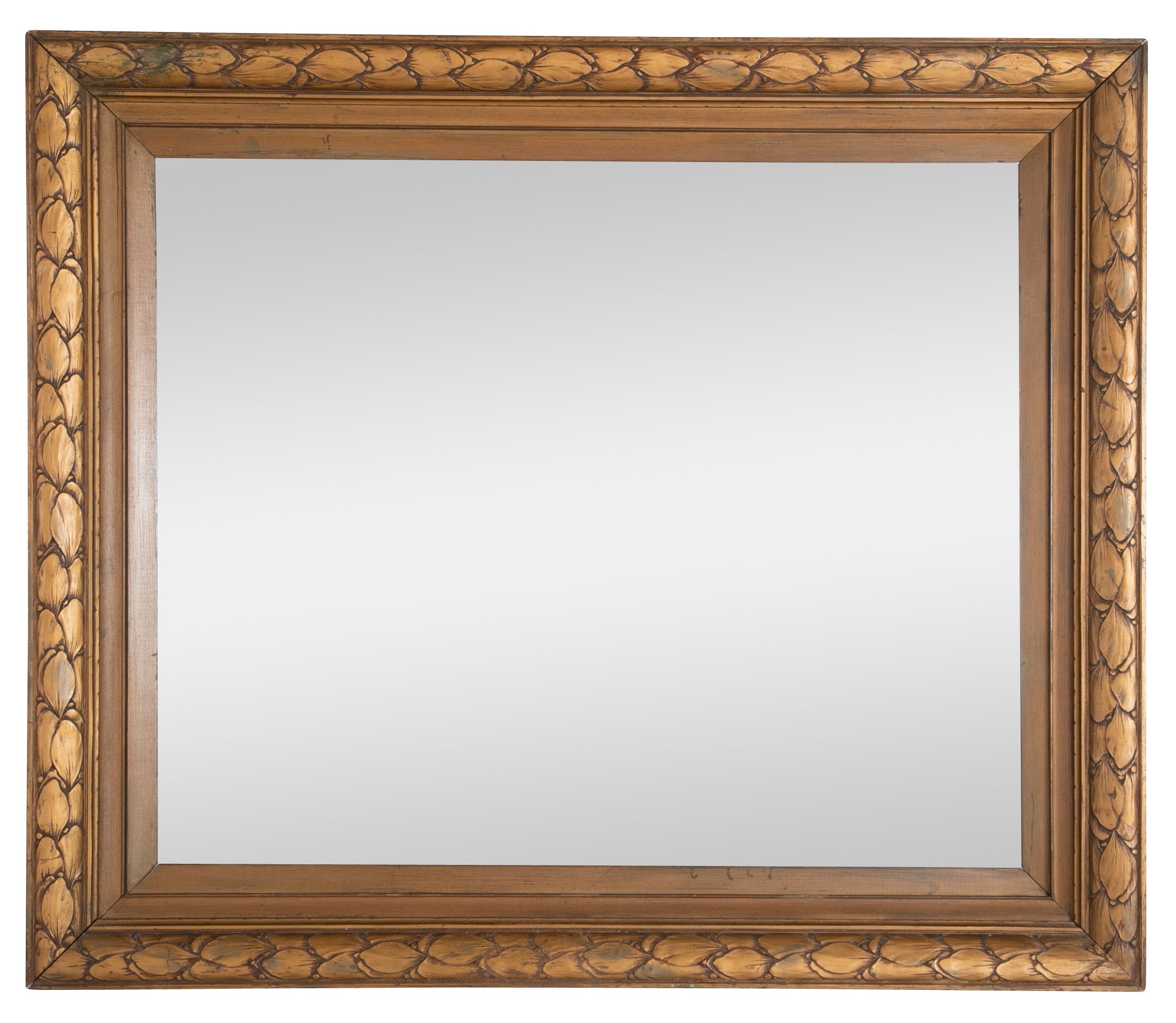 Art Deco Period Gilt Wood Picture Frame now a Mirror