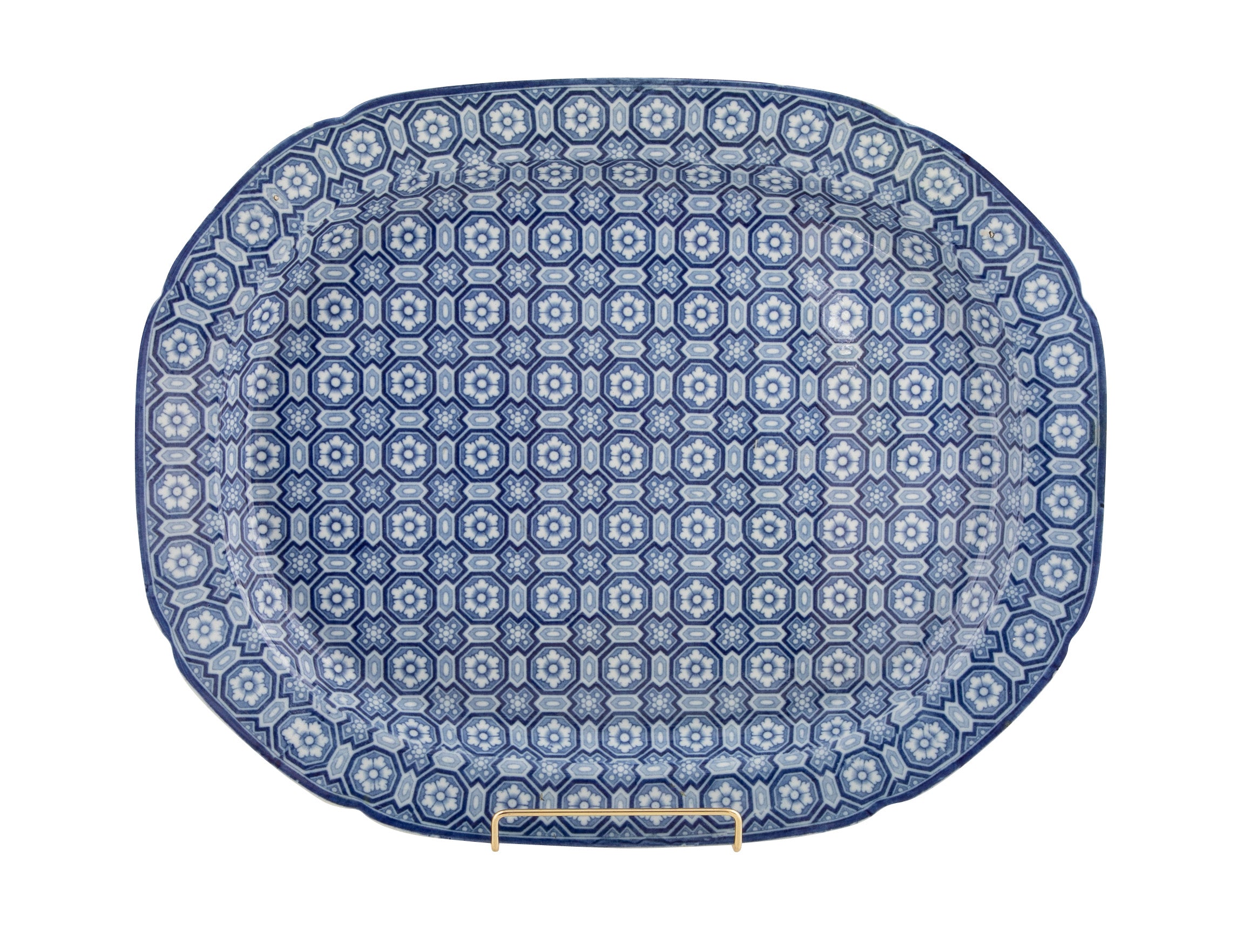 An English Davenport Ceramic Platter