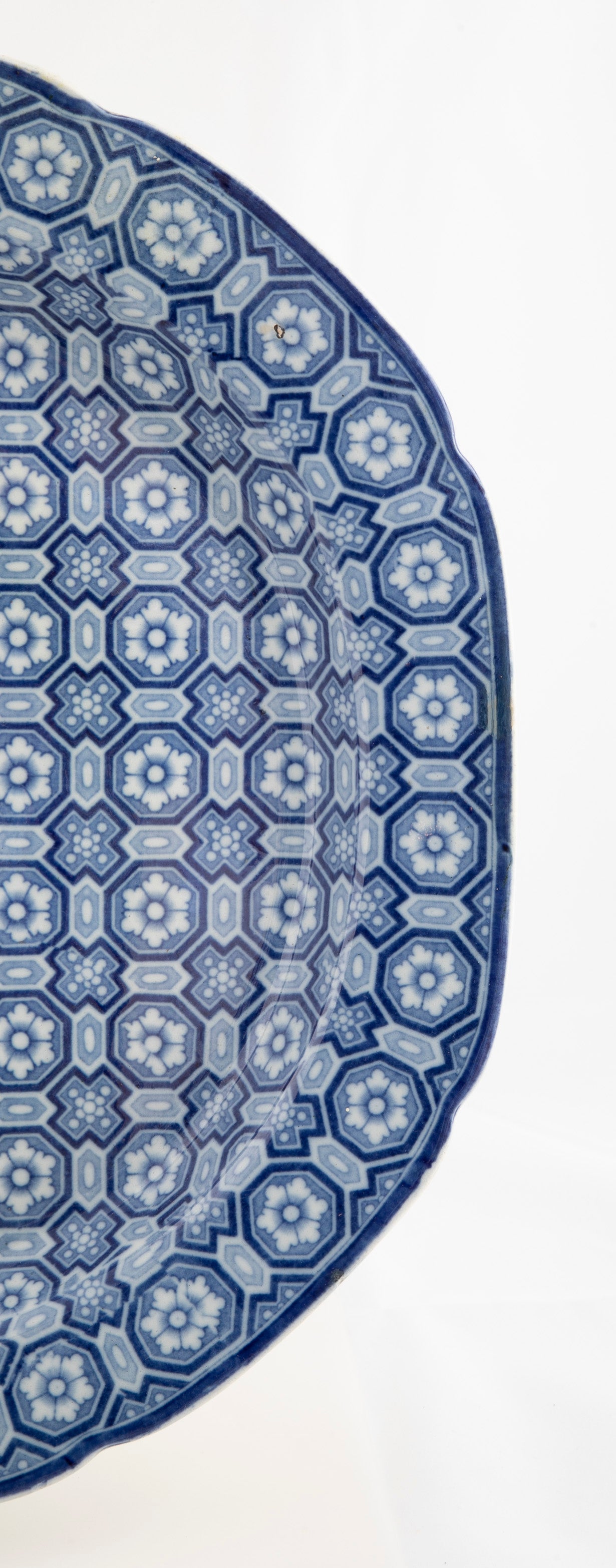 An English Davenport Ceramic Platter