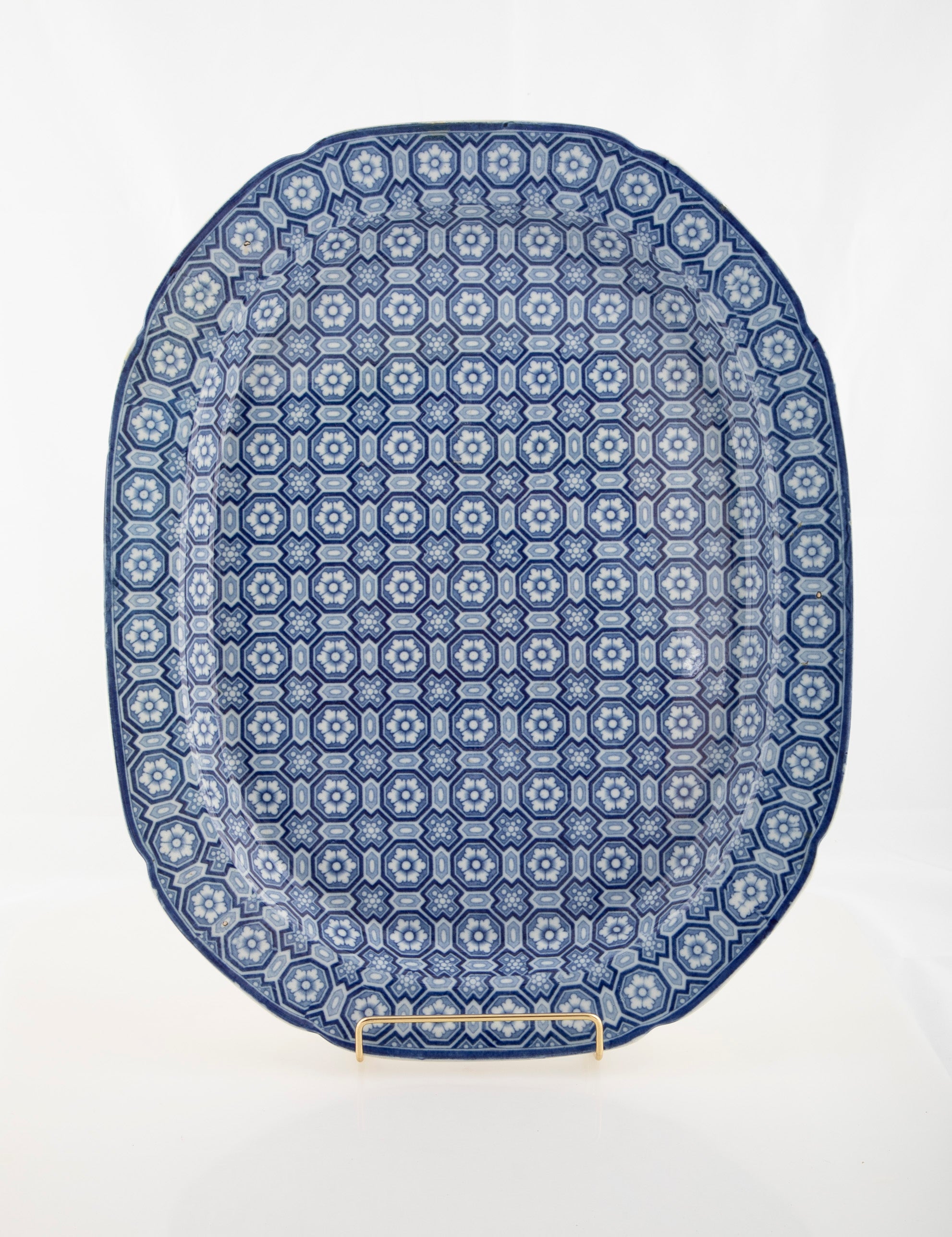 An English Davenport Ceramic Platter