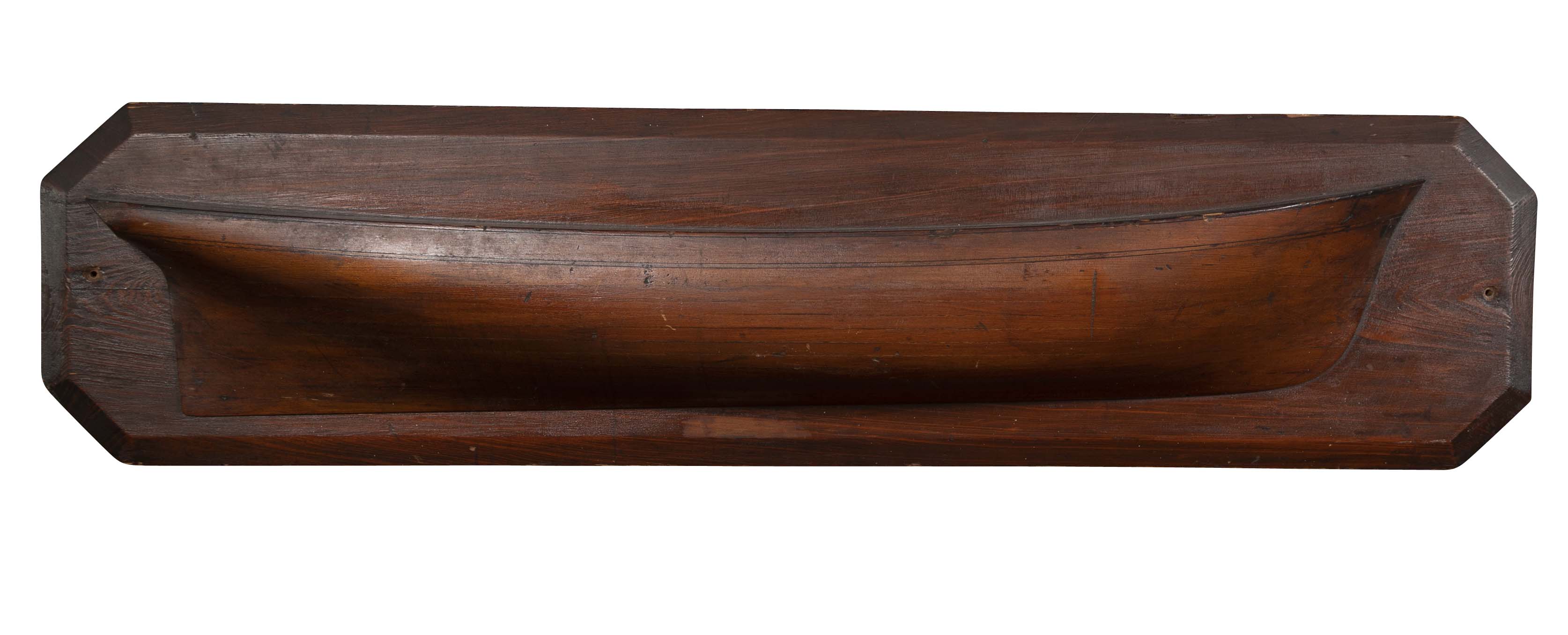 Mounted Builder's Half Hull Model of the Ship "George T. Hay"