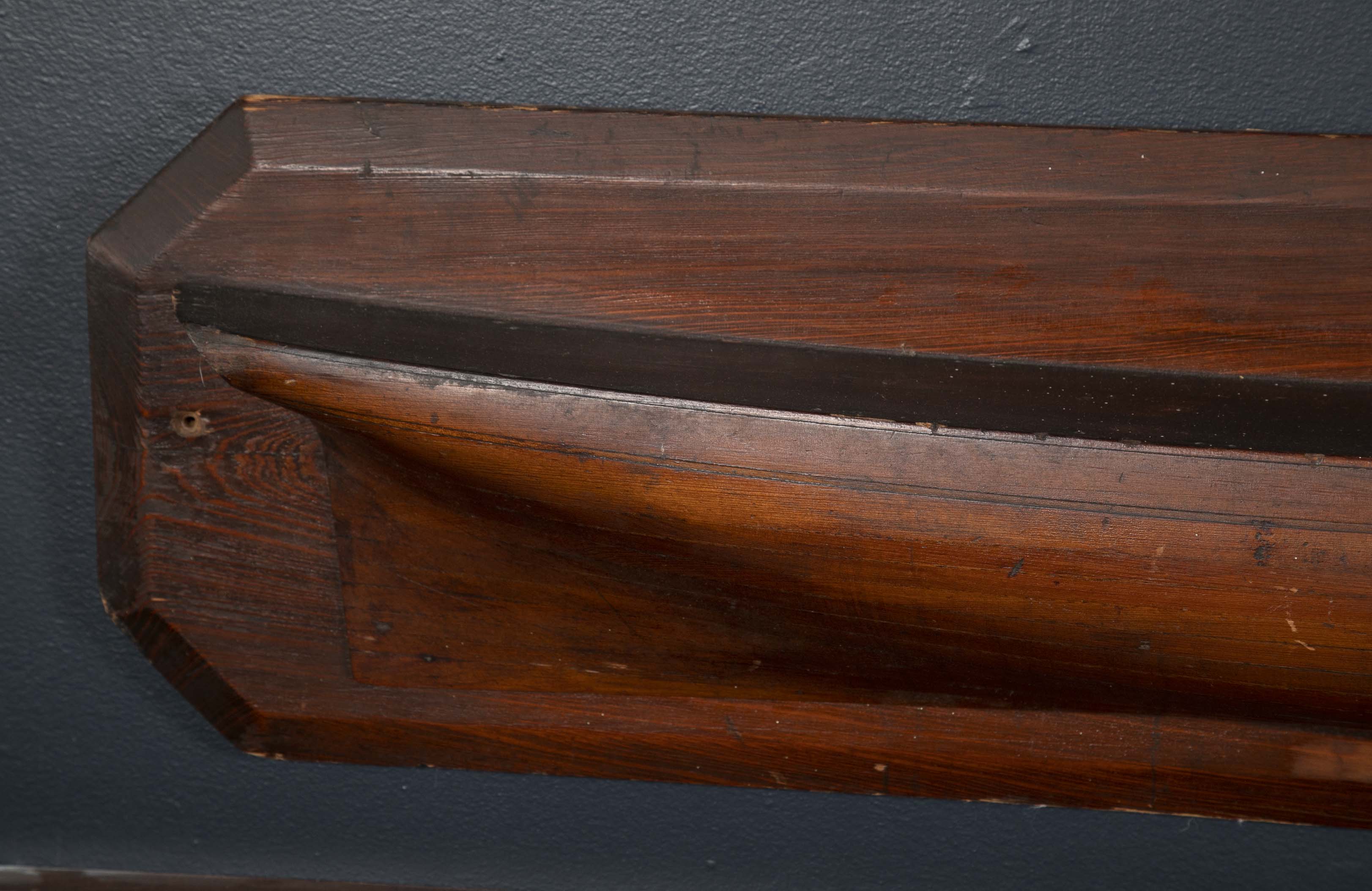 Mounted Builder's Half Hull Model of the Ship "George T. Hay"