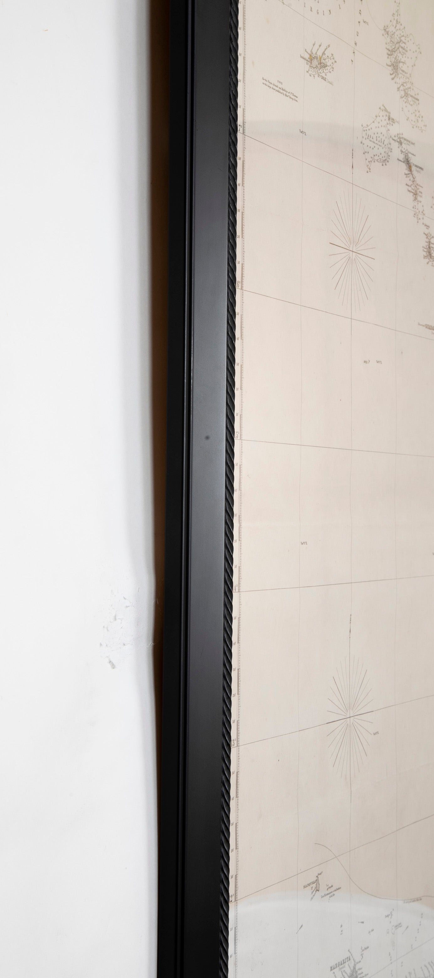 Rare Chart of the Caribbean Islands Published by James Imray & Son, London, 1866