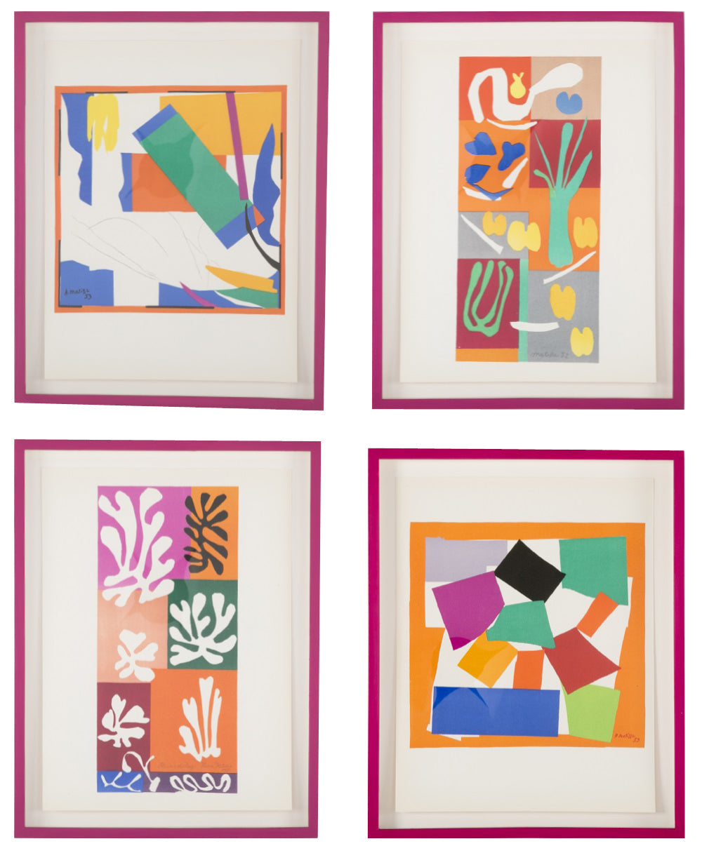 Group of Four Lithographs by Henri Matisse.