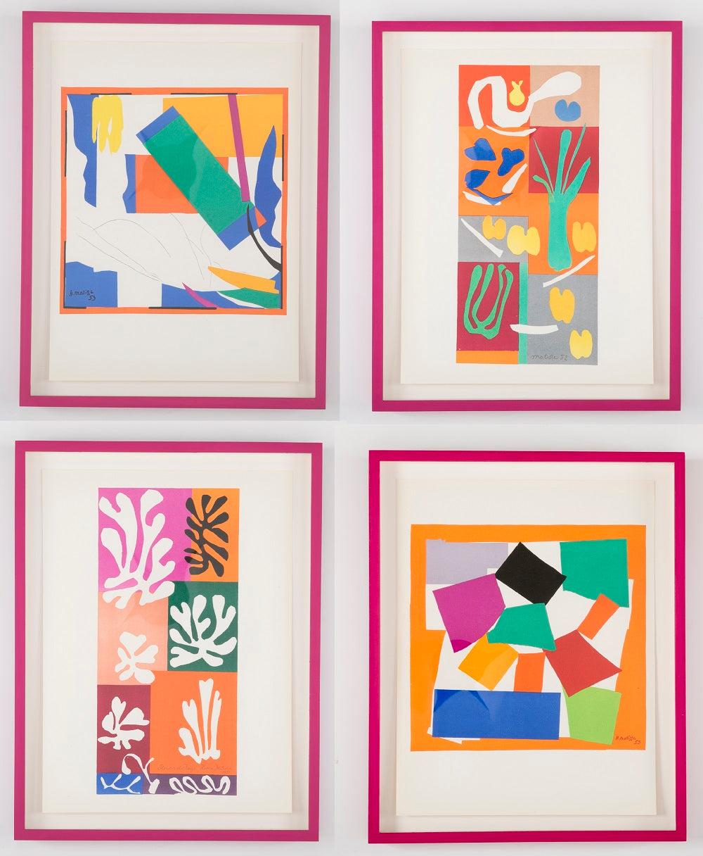Group of Four Lithographs by Henri Matisse.