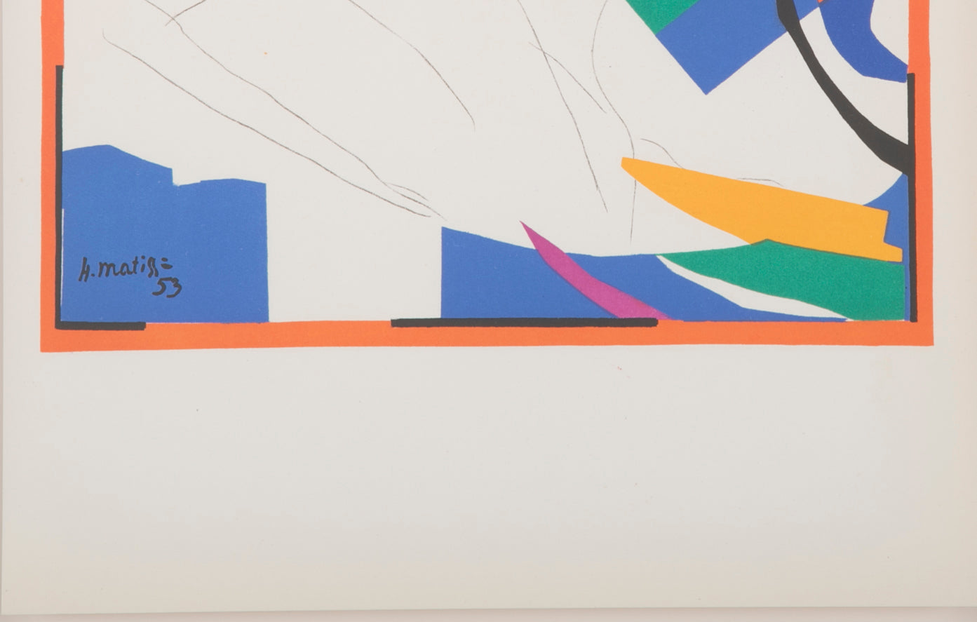 Group of Four Lithographs by Henri Matisse.