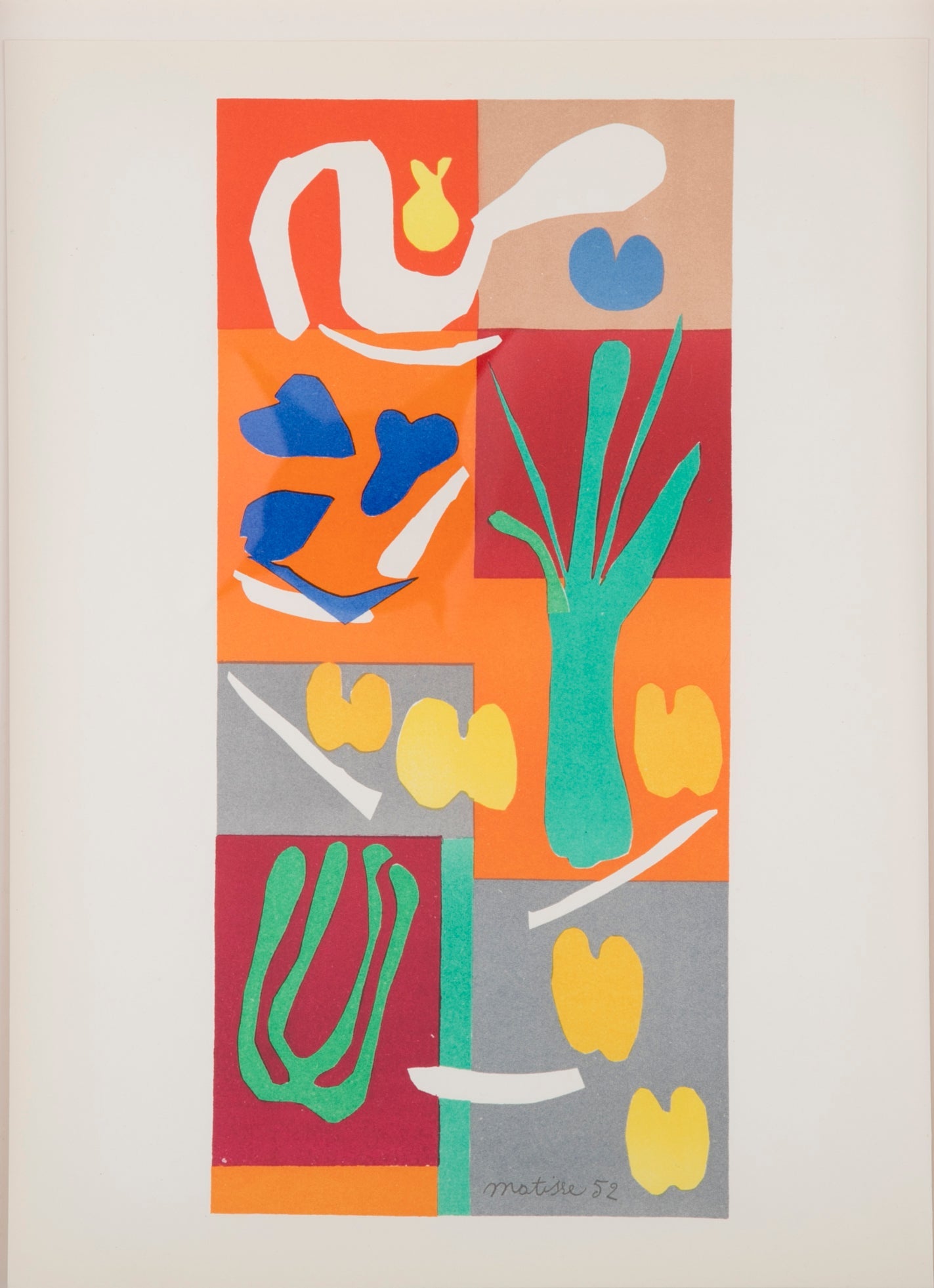 Group of Four Lithographs by Henri Matisse.