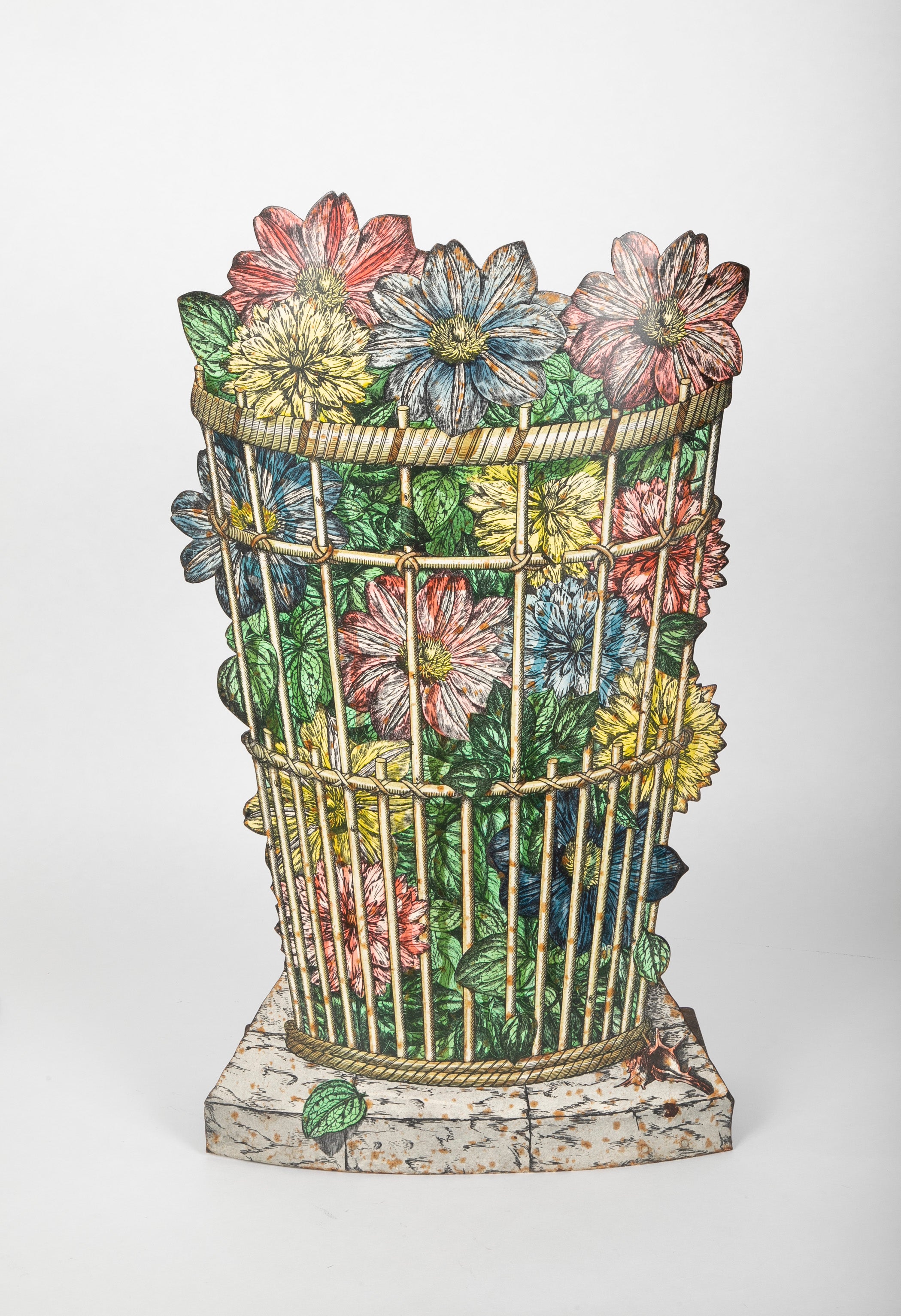 "Cesto di Dalie" Umbrella Stand by Piero Fornasetti